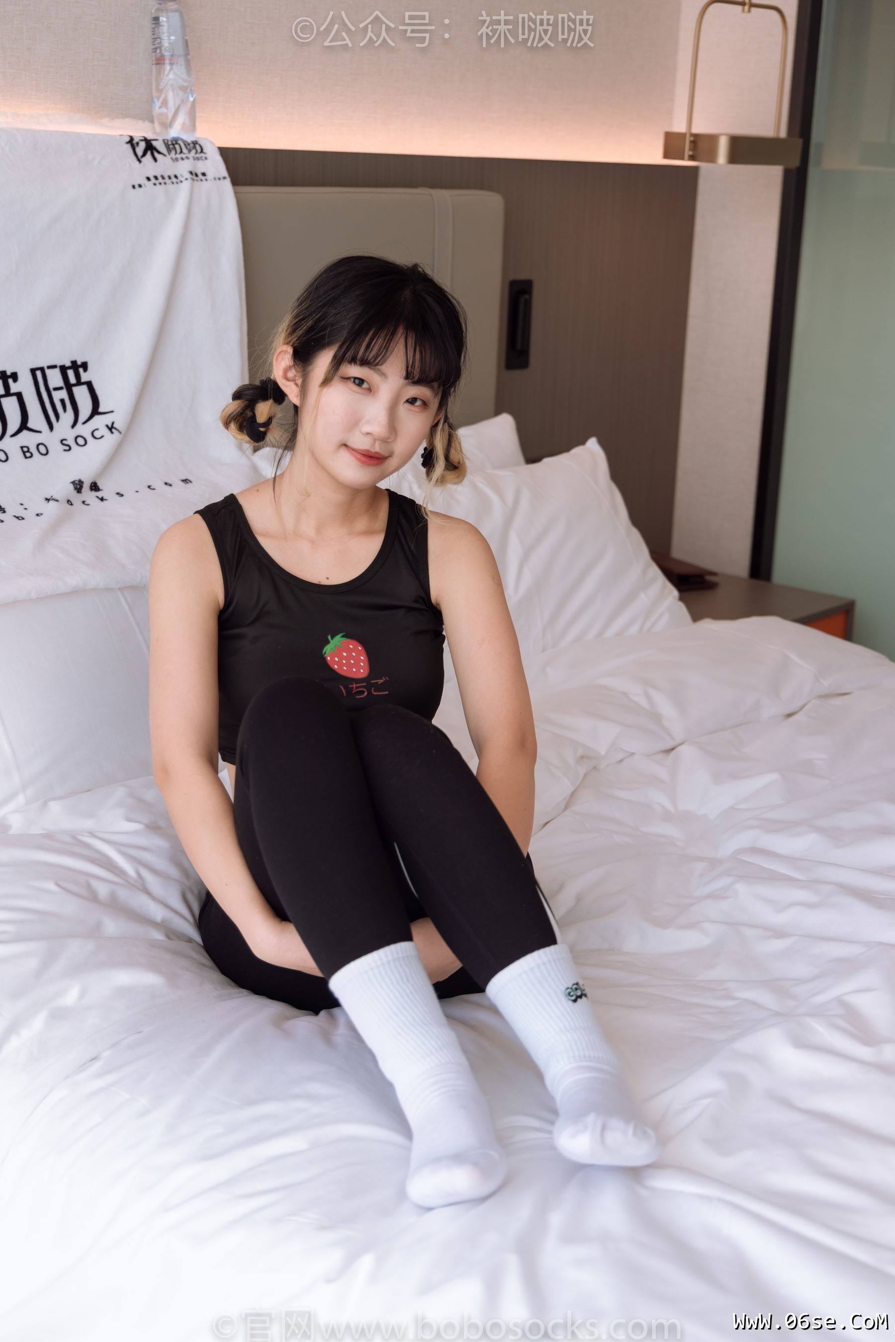 图片[53]-BoBoSocks袜啵啵 No.059 砂糖-AJ板鞋、白棉袜、裸足[142P]-六色网