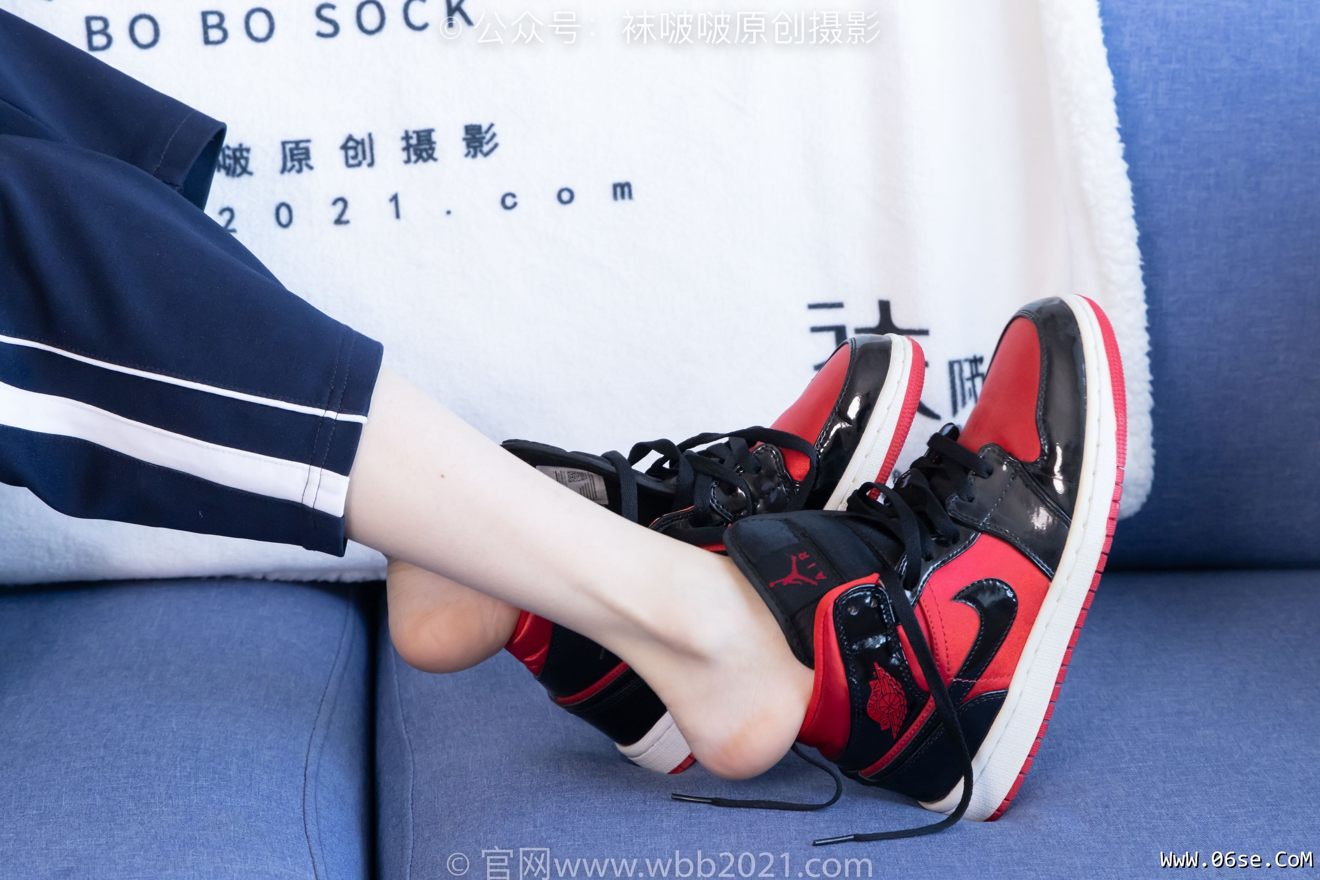 图片[49]-BoBoSocks袜啵啵 No.398 稚予 -板鞋、白船袜、裸足、裸足[150P]-六色网