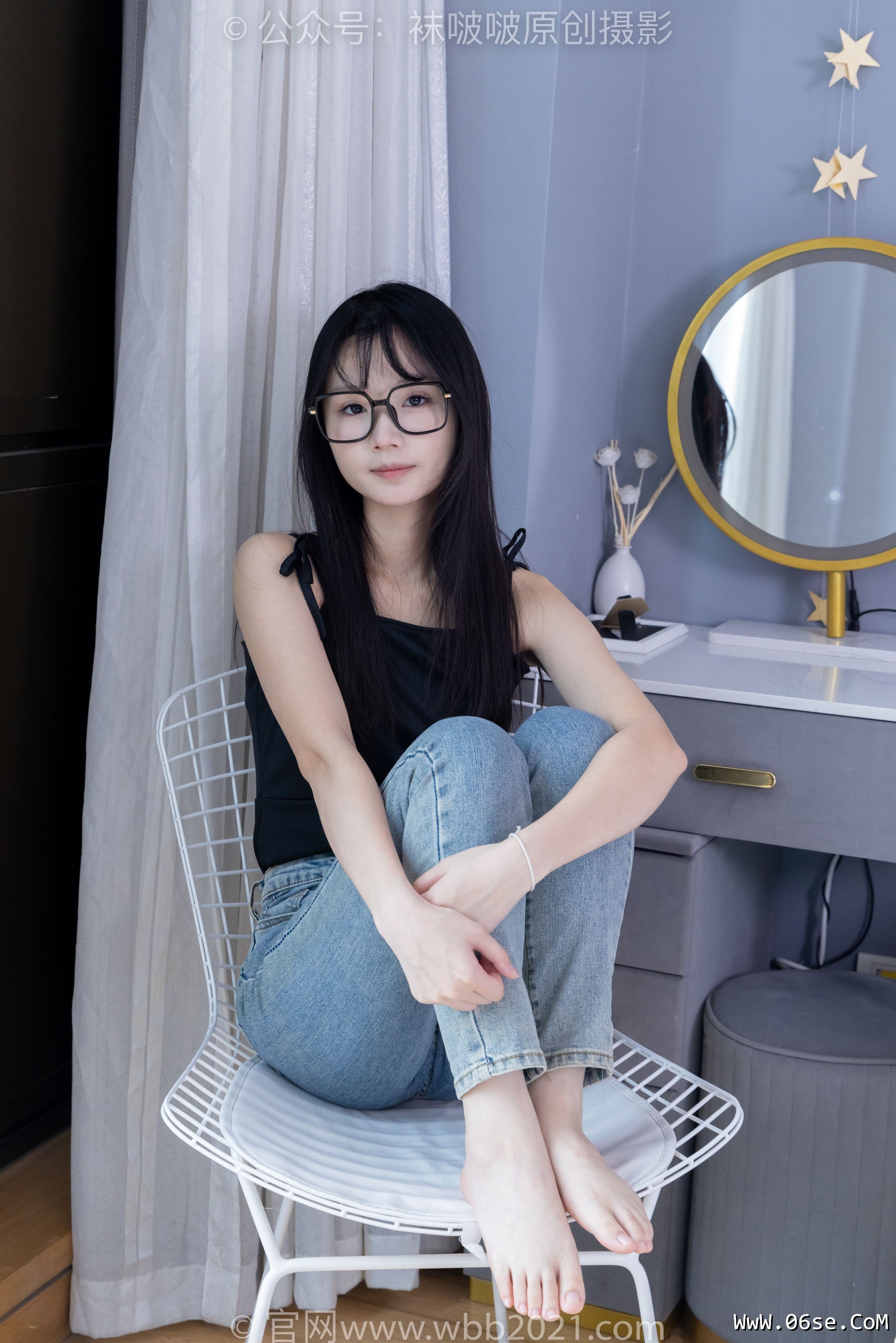 图片[22]-BoBoSocks袜啵啵 No.359 甜甜圈 -板鞋、高跟鞋、牛仔裤、裸足、连衣裙、肉丝[180P]-六色网