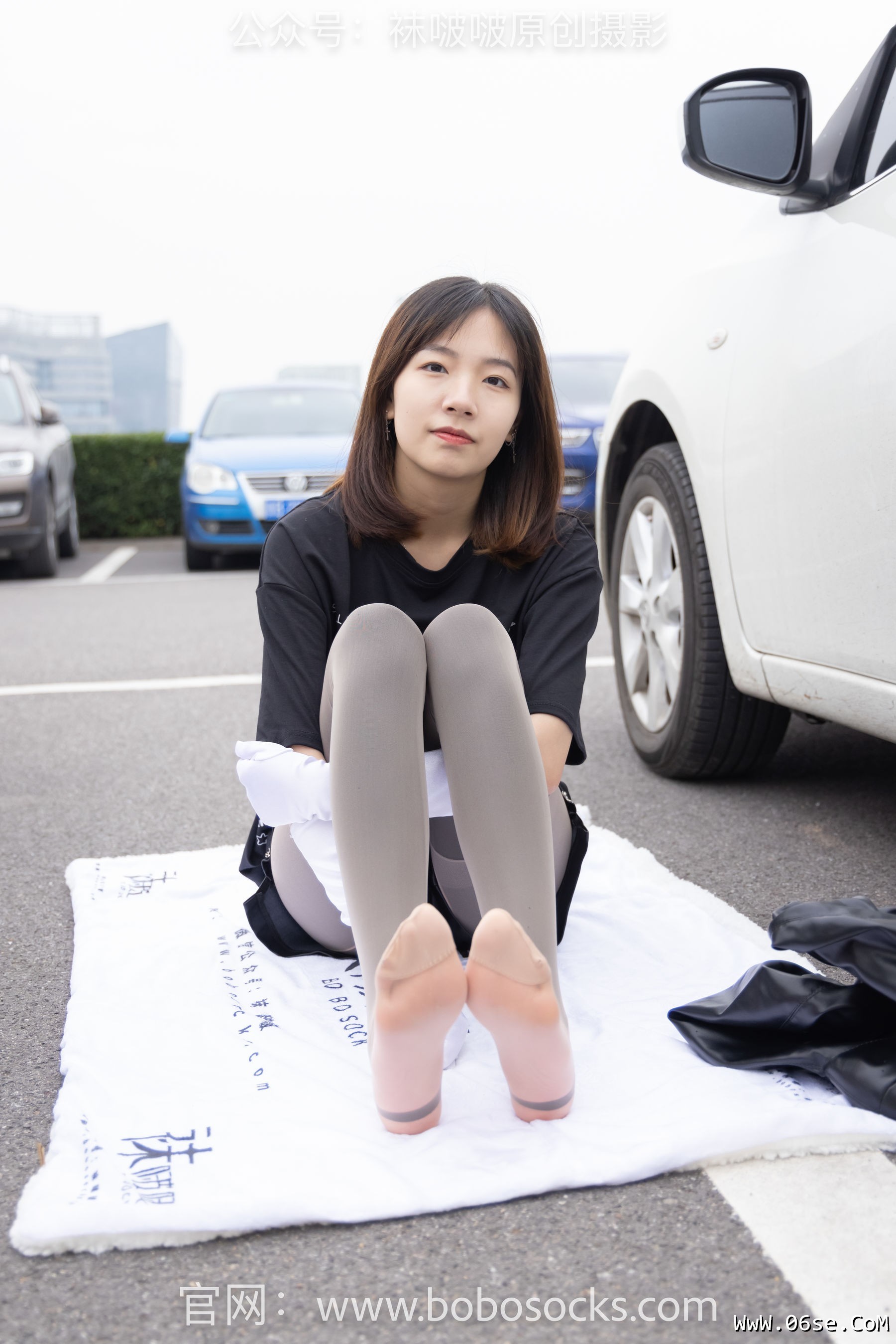 图片[116]-BoBoSocks袜啵啵 No.146 小甜豆-高跟长靴、黑色踩脚裤、肉丝[154P]-六色网