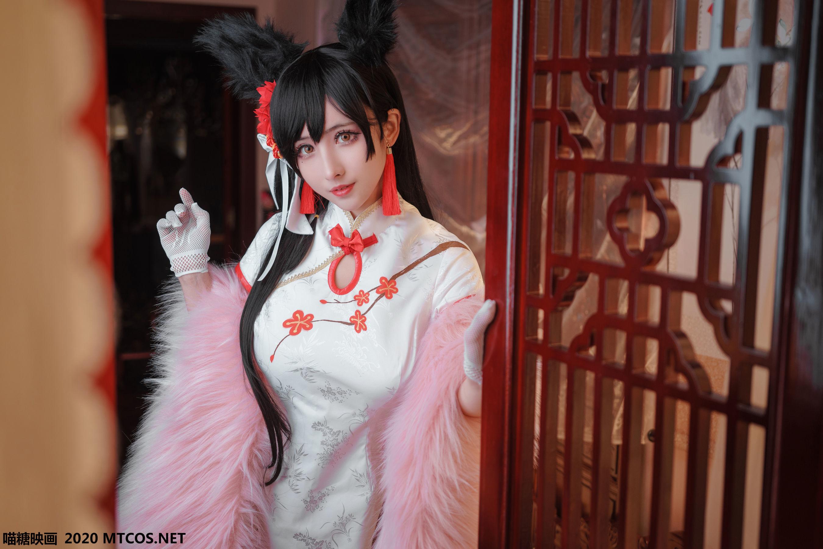 图片[9]-[喵糖映画] HML.005 爱宕旗袍 [20P]-六色网