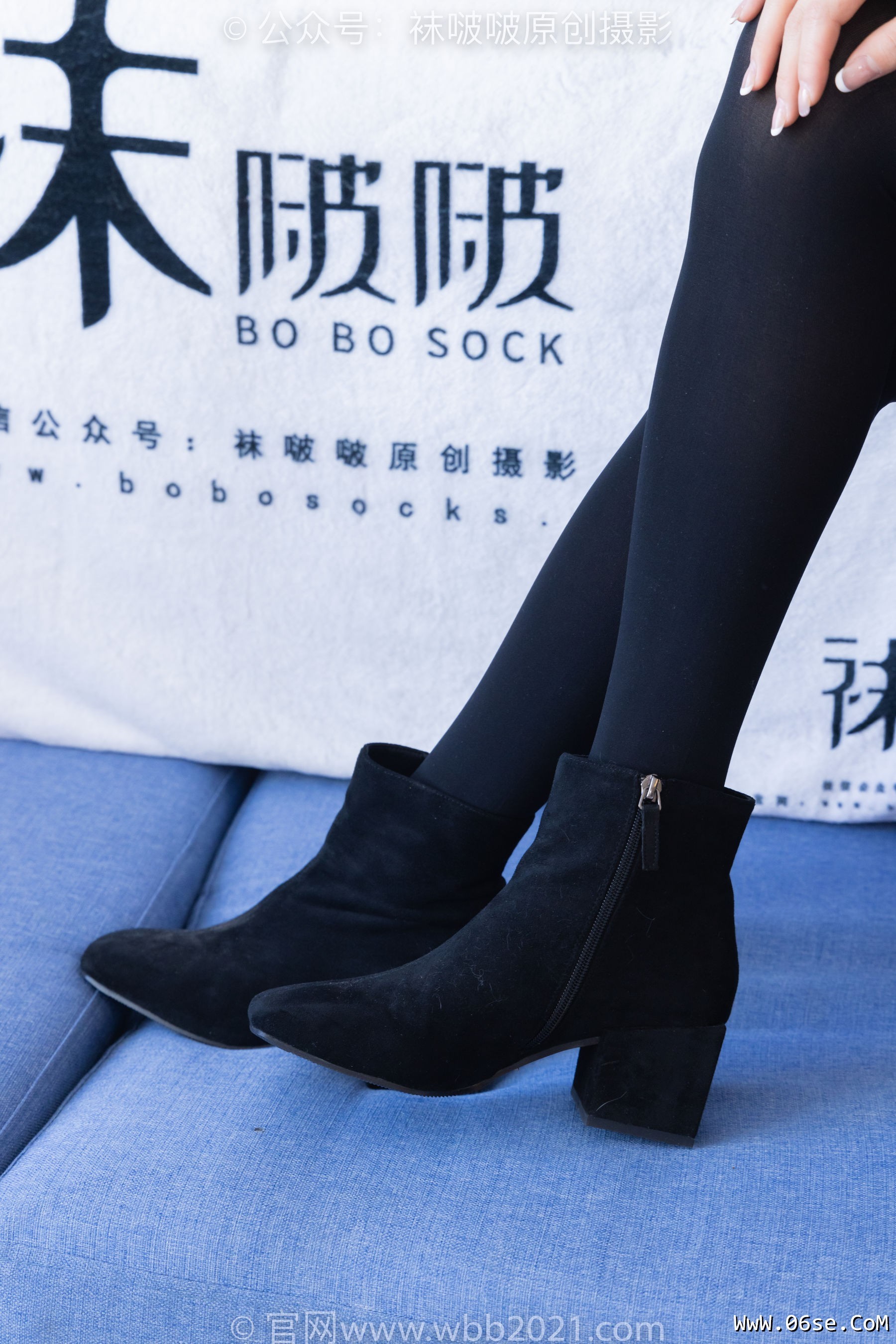 图片[55]-BoBoSocks袜啵啵 No.365 芝士 -短靴、平底鞋、厚黑丝、厚灰丝[140P]-六色网