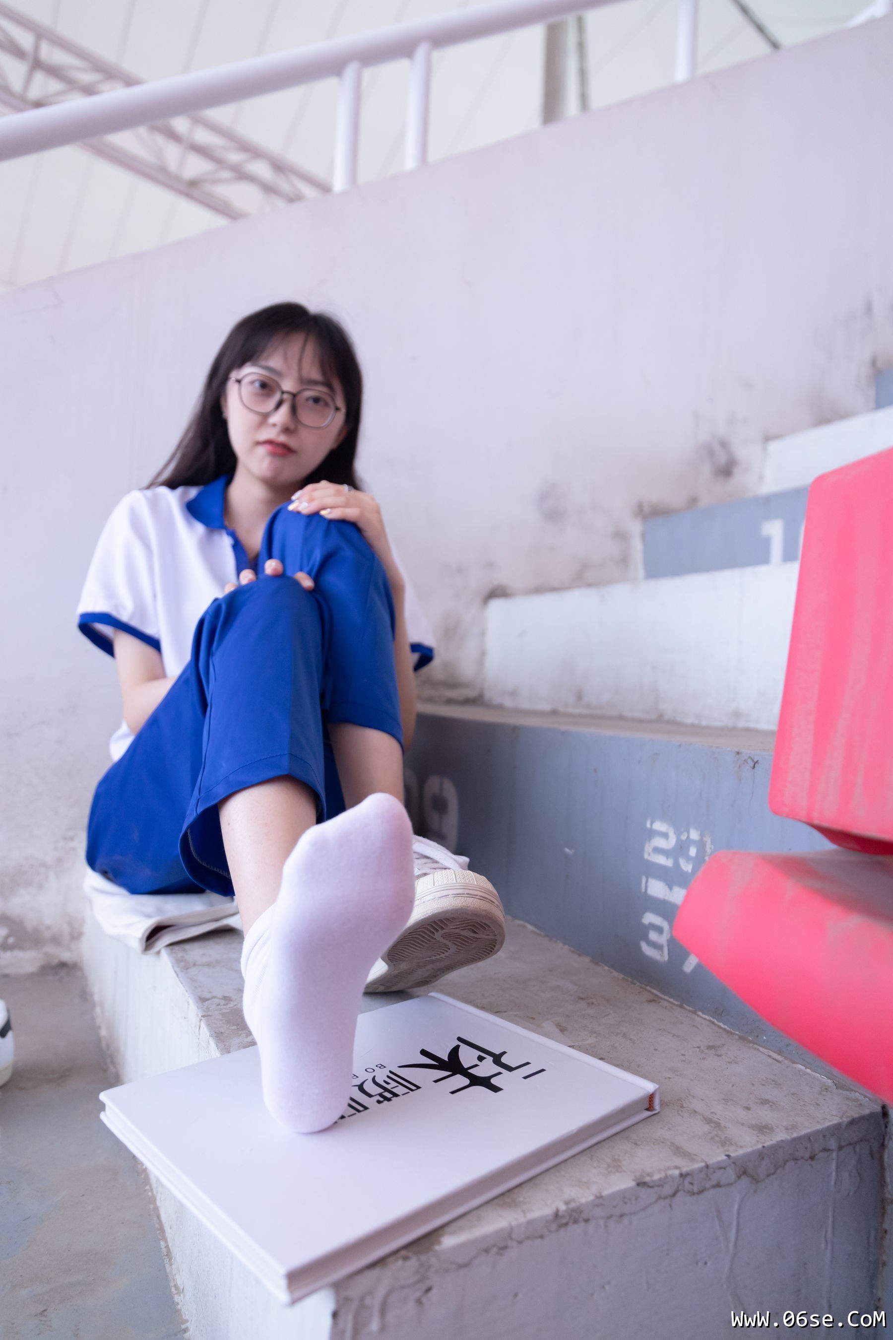 图片[52]-BoBoSocks袜啵啵 No.002 稚予-校服、贝壳头、白棉袜、裸足[139P]-六色网