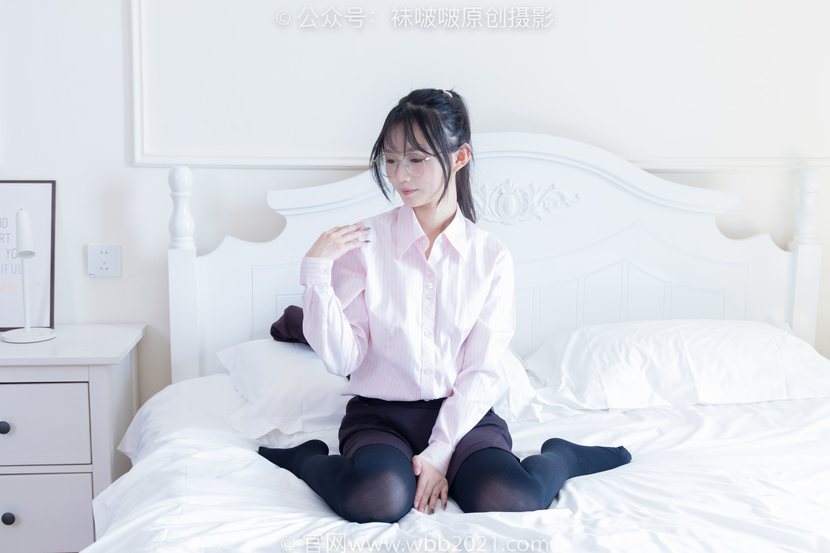 图片[100]-BoBoSocks袜啵啵 No.362 甜甜圈 -两双皮鞋、厚肉丝、厚黑丝、ol制服[230P]-六色网