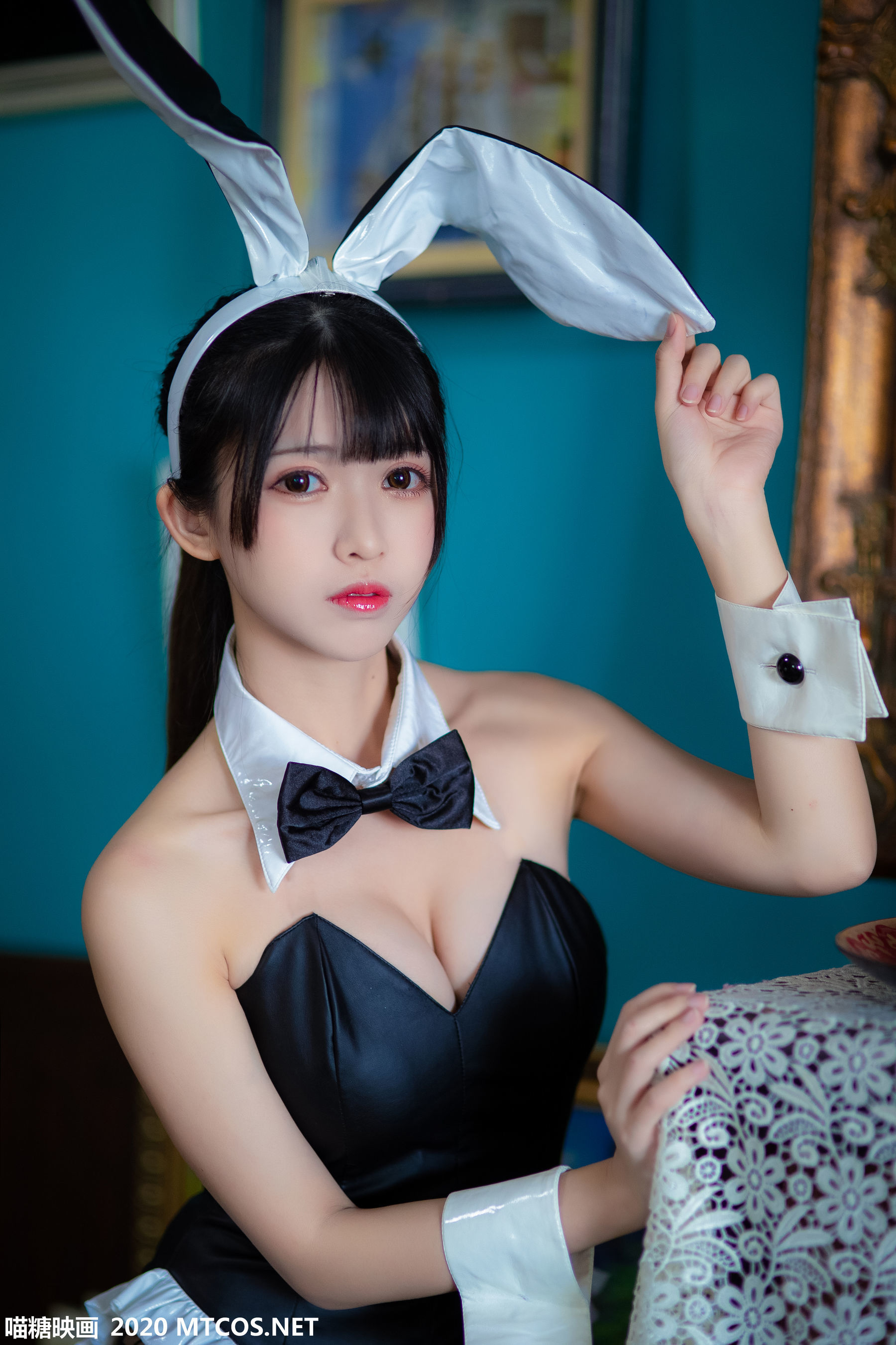 图片[4]-[喵糖映画] TML.010 加藤惠兔女郎 [25P]-六色网