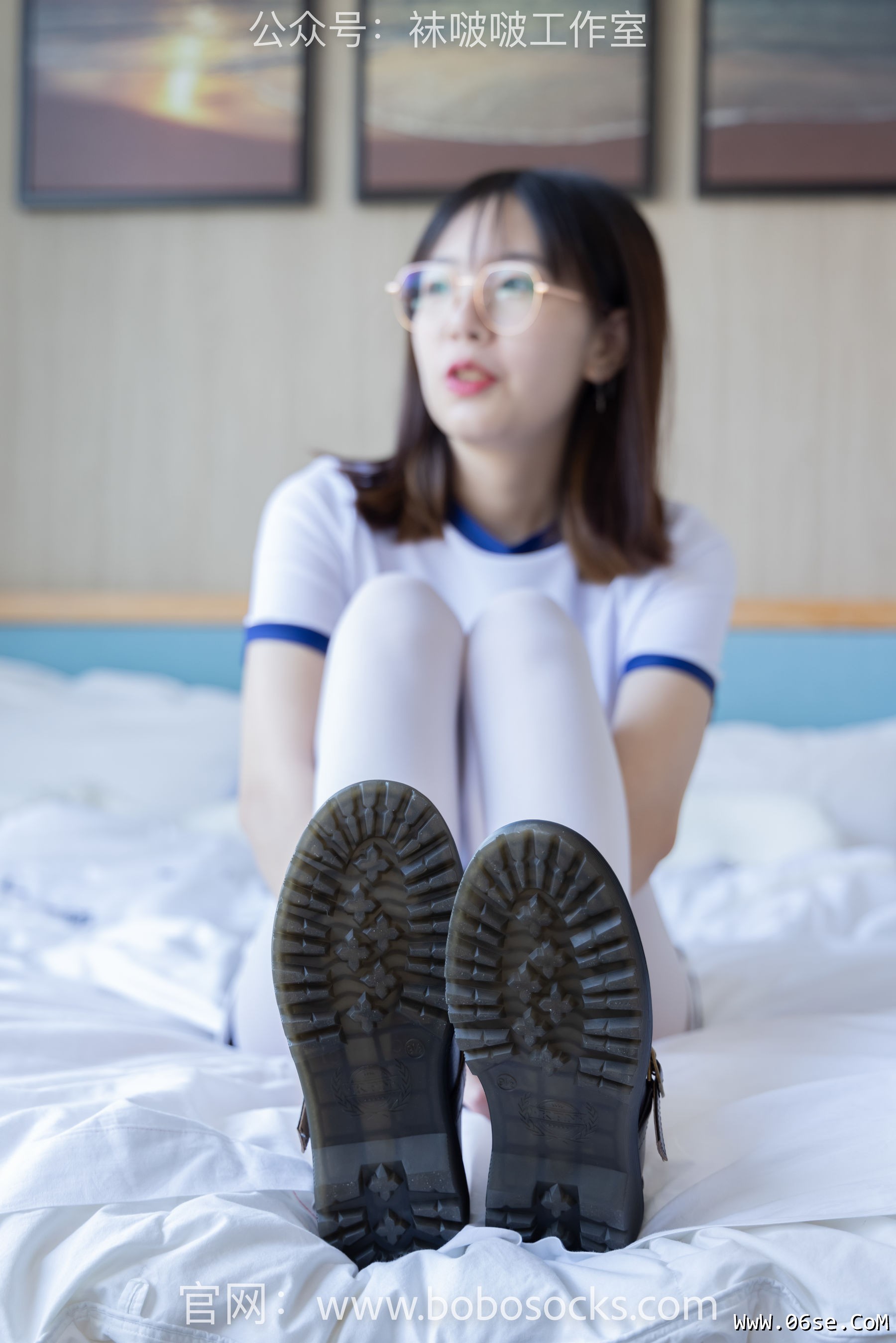 图片[25]-BoBoSocks袜啵啵 No.108 小甜豆-皮鞋、厚白丝、踩奶油蛋糕剧情[137P]-六色网