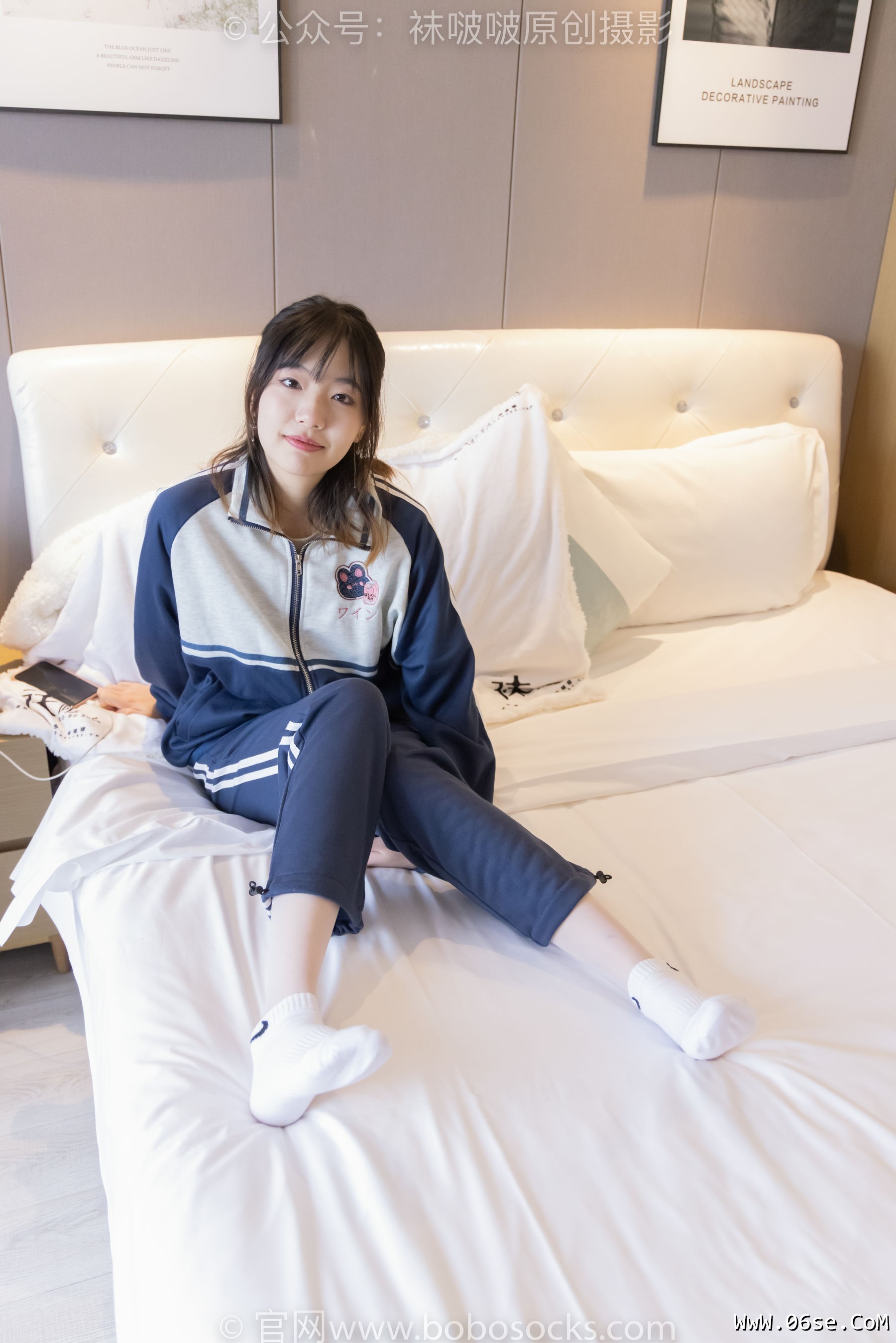 图片[98]-BoBoSocks袜啵啵 No.226 小甜豆-运动鞋、白棉袜、白丝[140P]-六色网