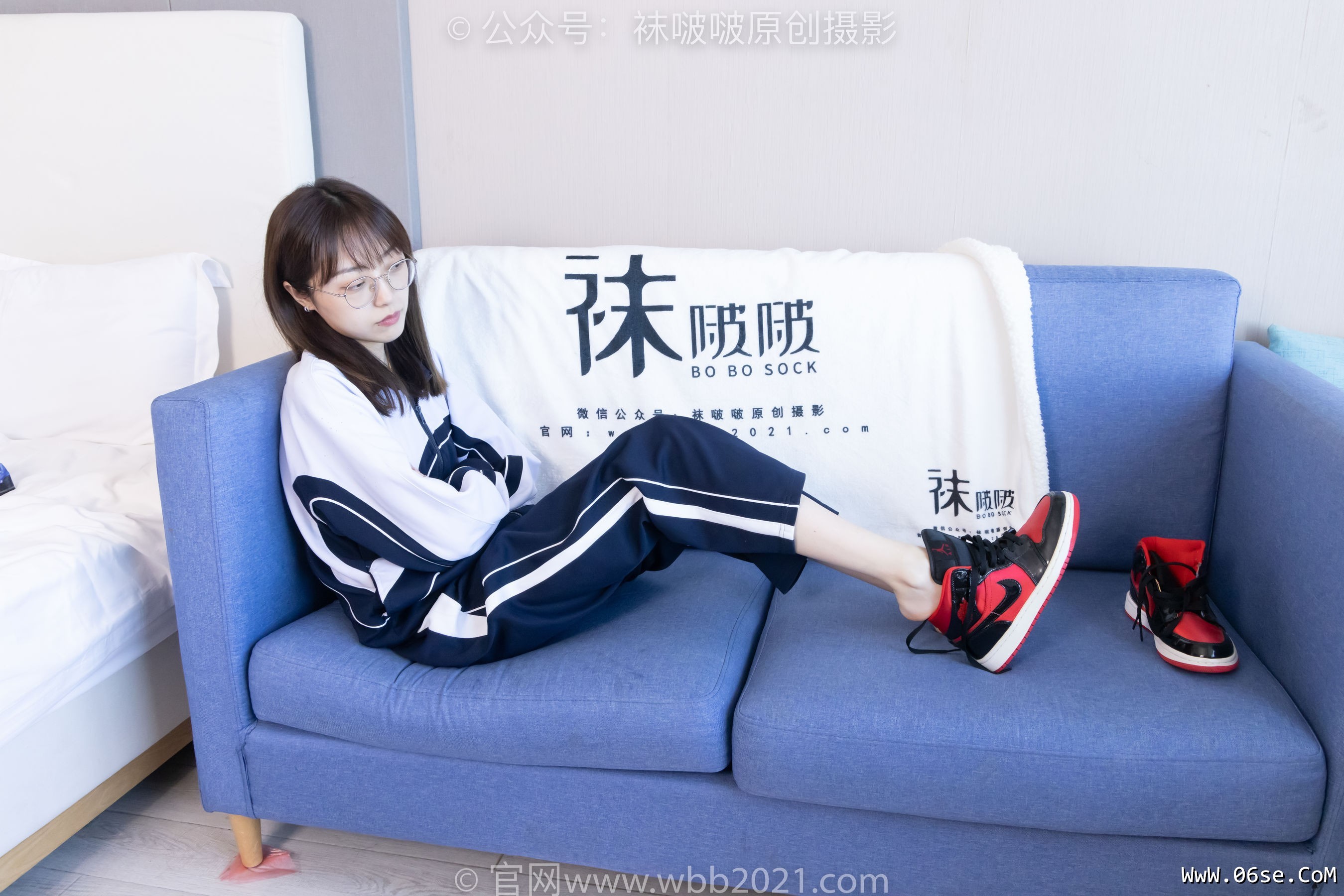 图片[45]-BoBoSocks袜啵啵 No.398 稚予 -板鞋、白船袜、裸足、裸足[150P]-六色网