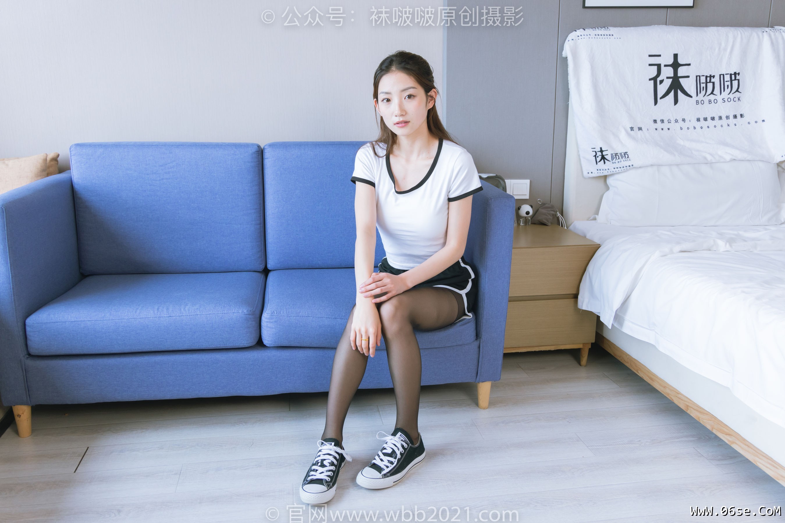 图片[23]-BoBoSocks袜啵啵 No.252 小沫 -板鞋、黑丝、体操服[142P]-六色网