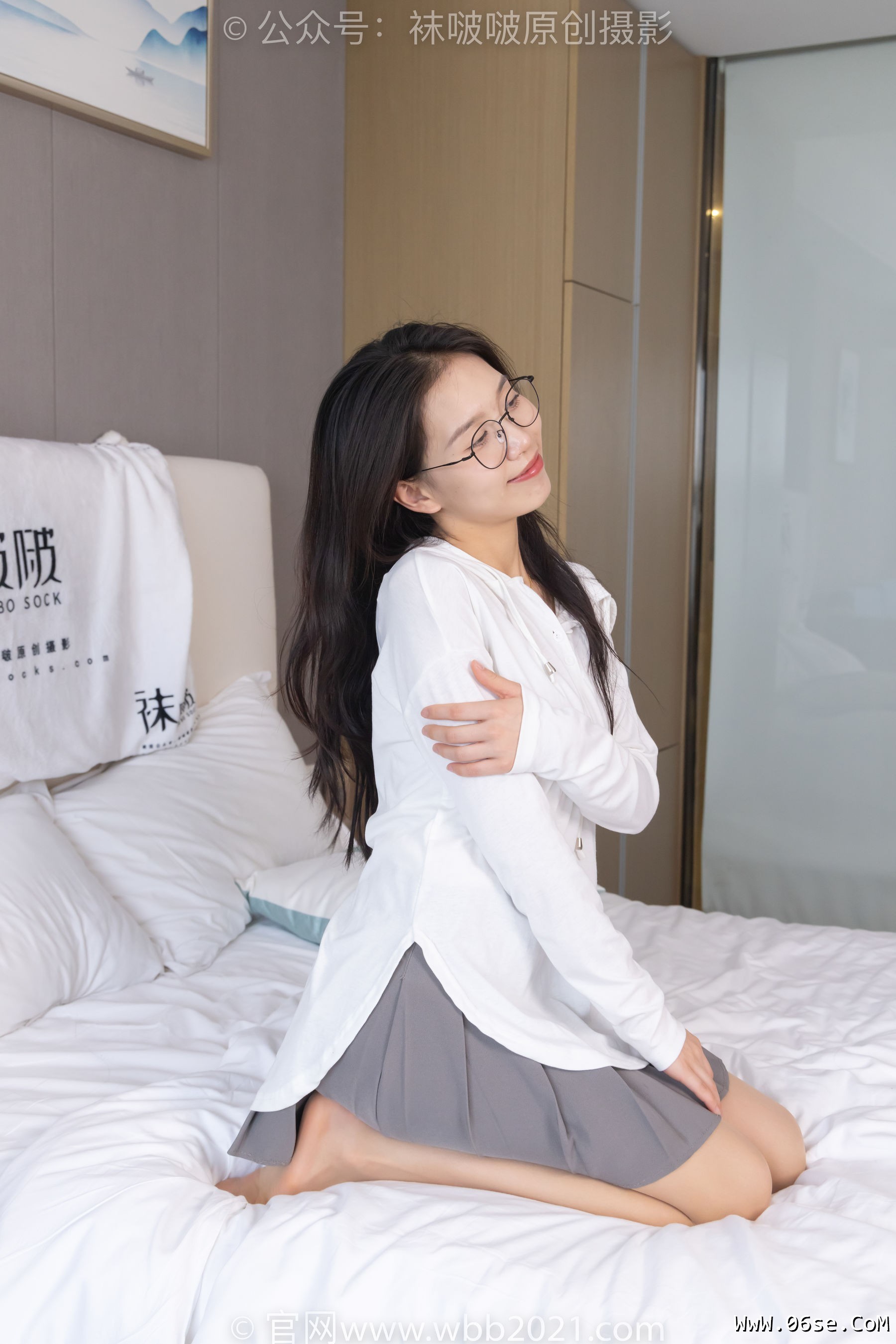 图片[20]-BoBoSocks袜啵啵 No.347 芝士 -皮鞋、肉丝[140P]-六色网