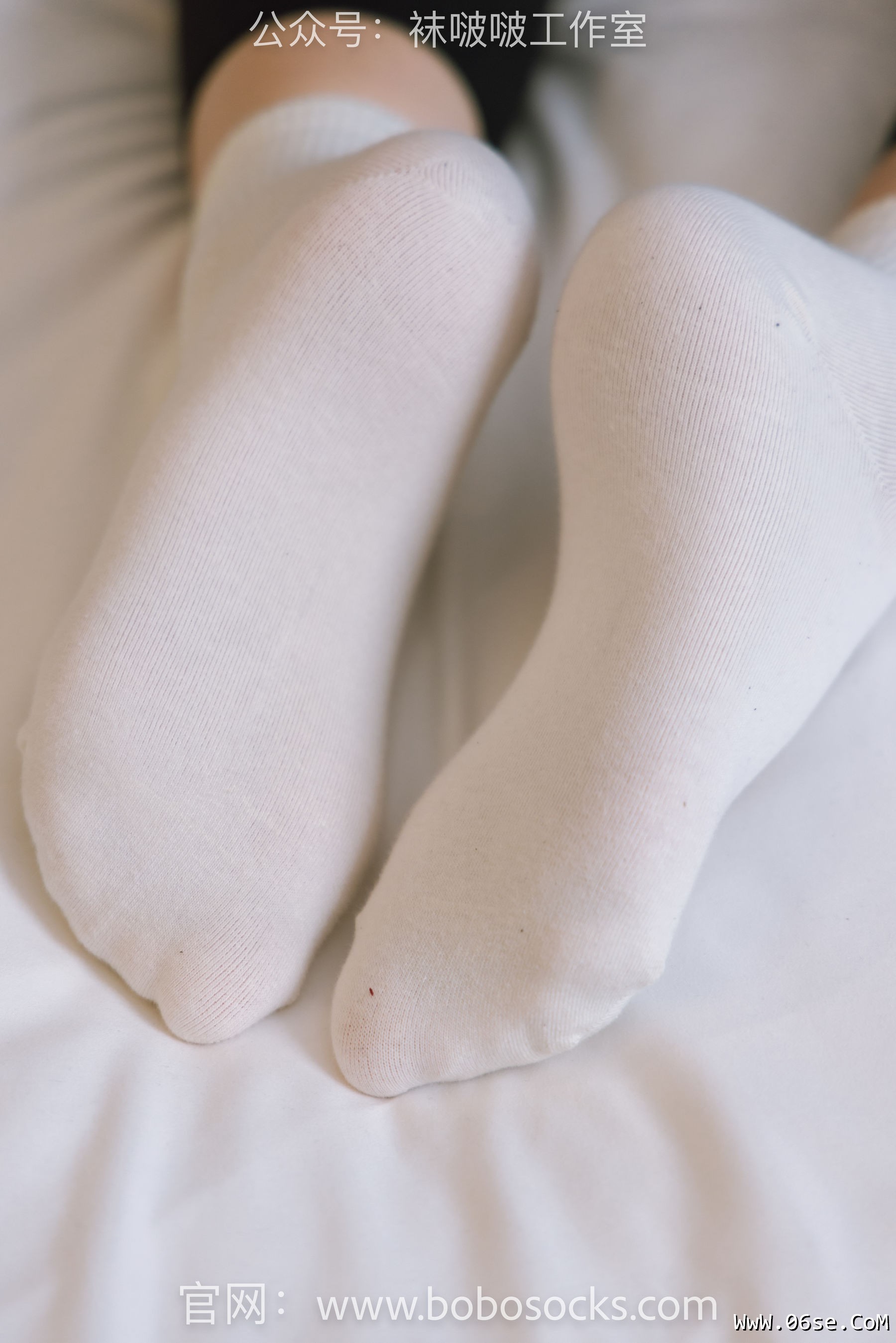 图片[121]-BoBoSocks袜啵啵 No.122 小淳-高跟长靴、白棉袜、裸足[149P]-六色网