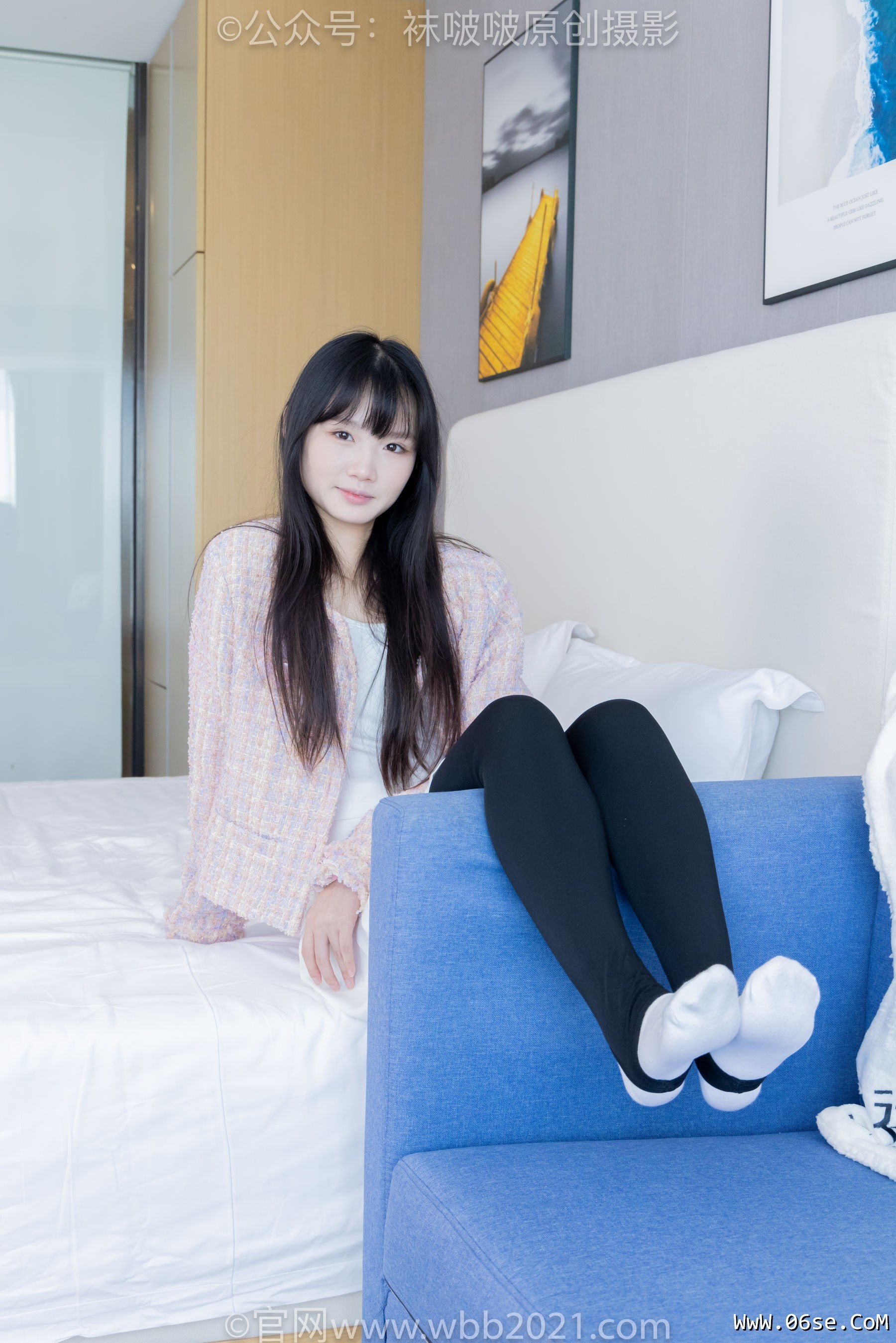 图片[4]-BoBoSocks袜啵啵 No.438 甜甜圈 -皮鞋、板鞋、白棉袜、黑色踩脚袜[150P]-六色网