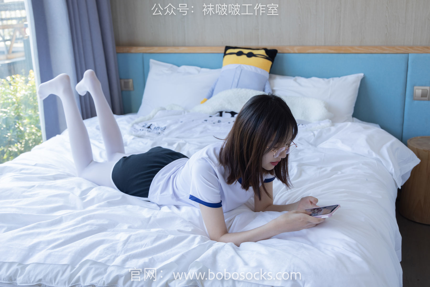 图片[93]-BoBoSocks袜啵啵 No.108 小甜豆-皮鞋、厚白丝、踩奶油蛋糕剧情[137P]-六色网