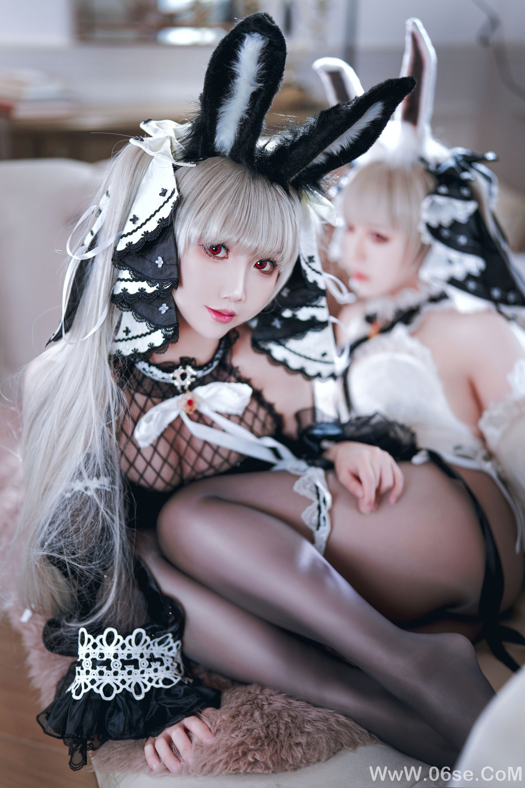 图片[10]-可爱人气Coser 面饼仙儿&半半子 – 碧蓝航线 可畏兔兔[57P]-六色网