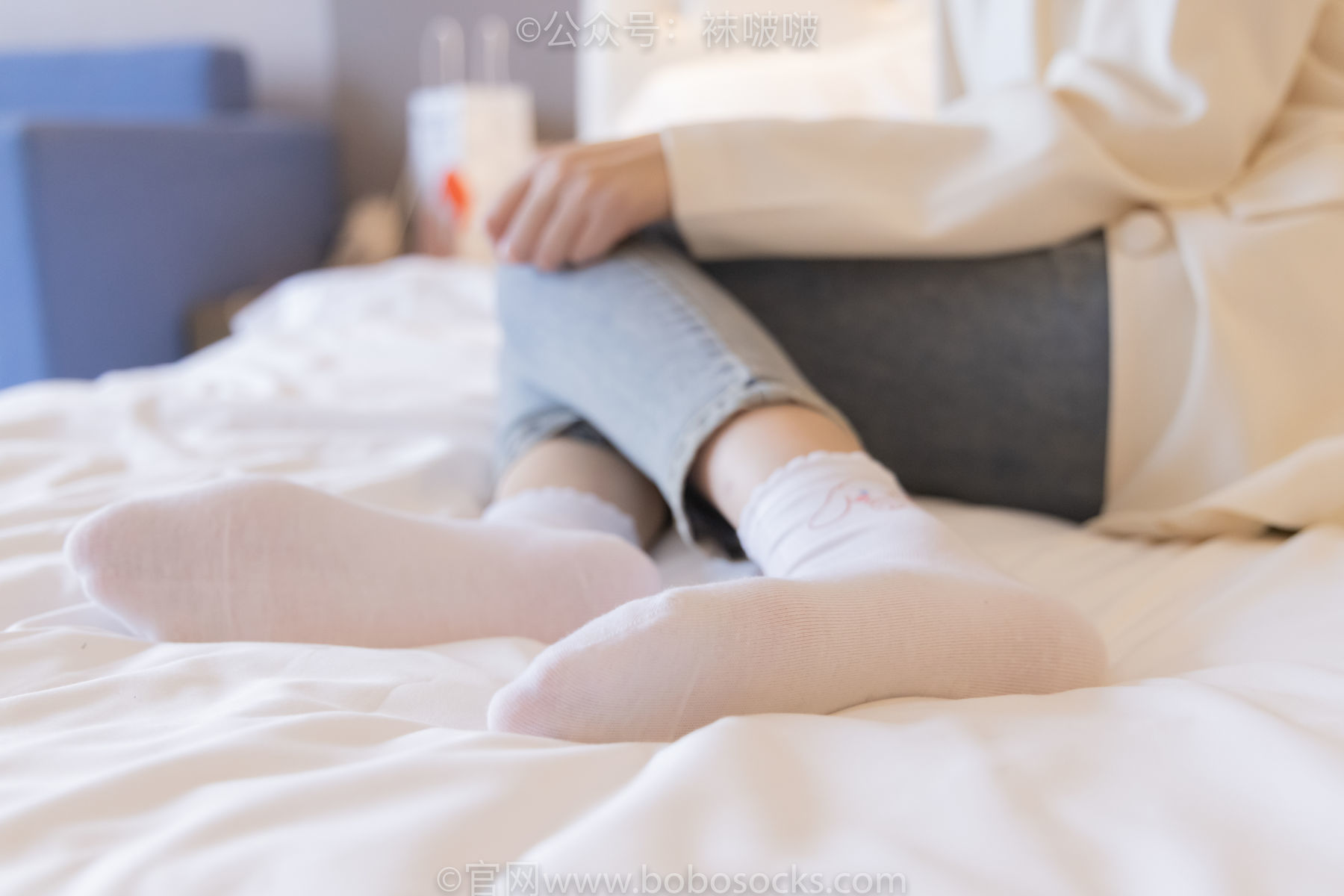 图片[125]-BoBoSocks袜啵啵 No.050 小甜豆-高跟长靴、白棉袜[175P]-六色网