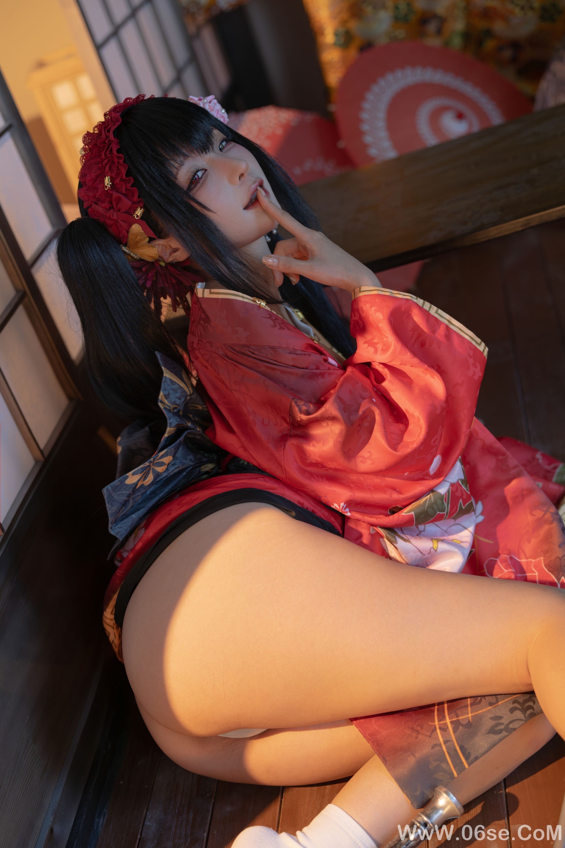 图片[12]-动漫博主蠢沫沫 – 狂三和服[147P]-六色网