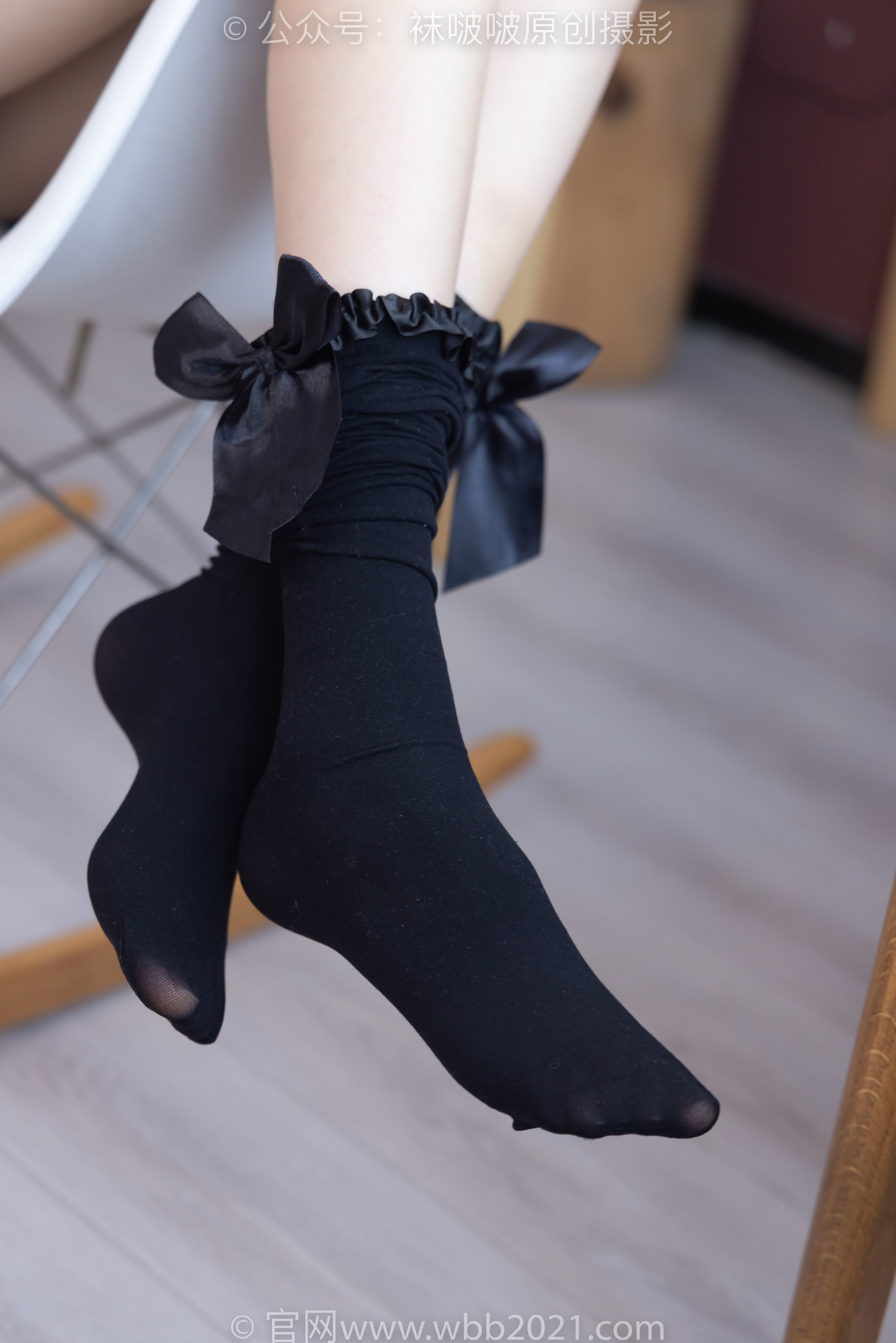 图片[38]-BoBoSocks袜啵啵 No.247 稚予 -皮鞋、黑丝大腿袜、地雷系女友[159P]-六色网