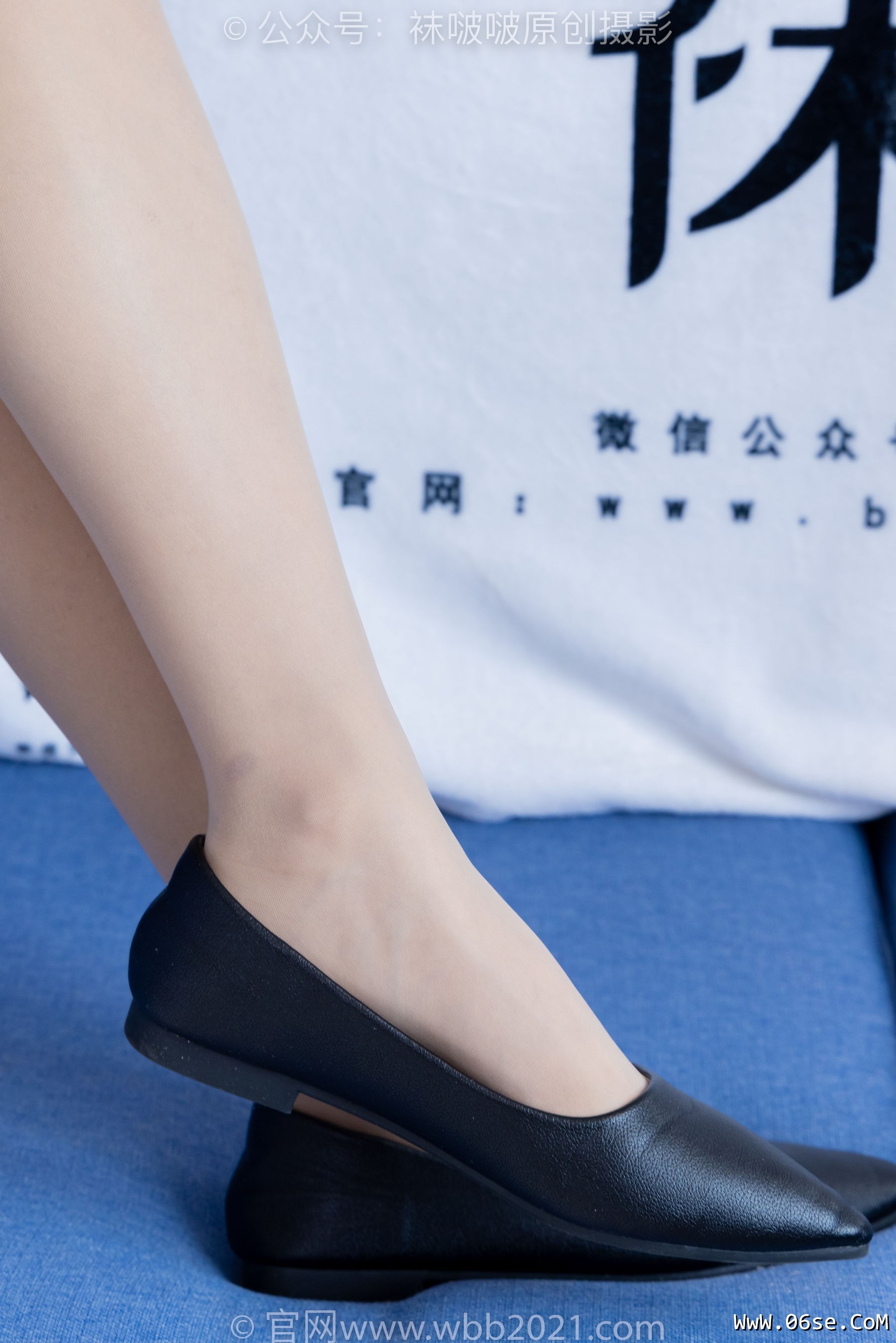 图片[52]-BoBoSocks袜啵啵 No.342 奶油 -平底鞋、肉丝、老头乐挠脚心剧情[140P]-六色网