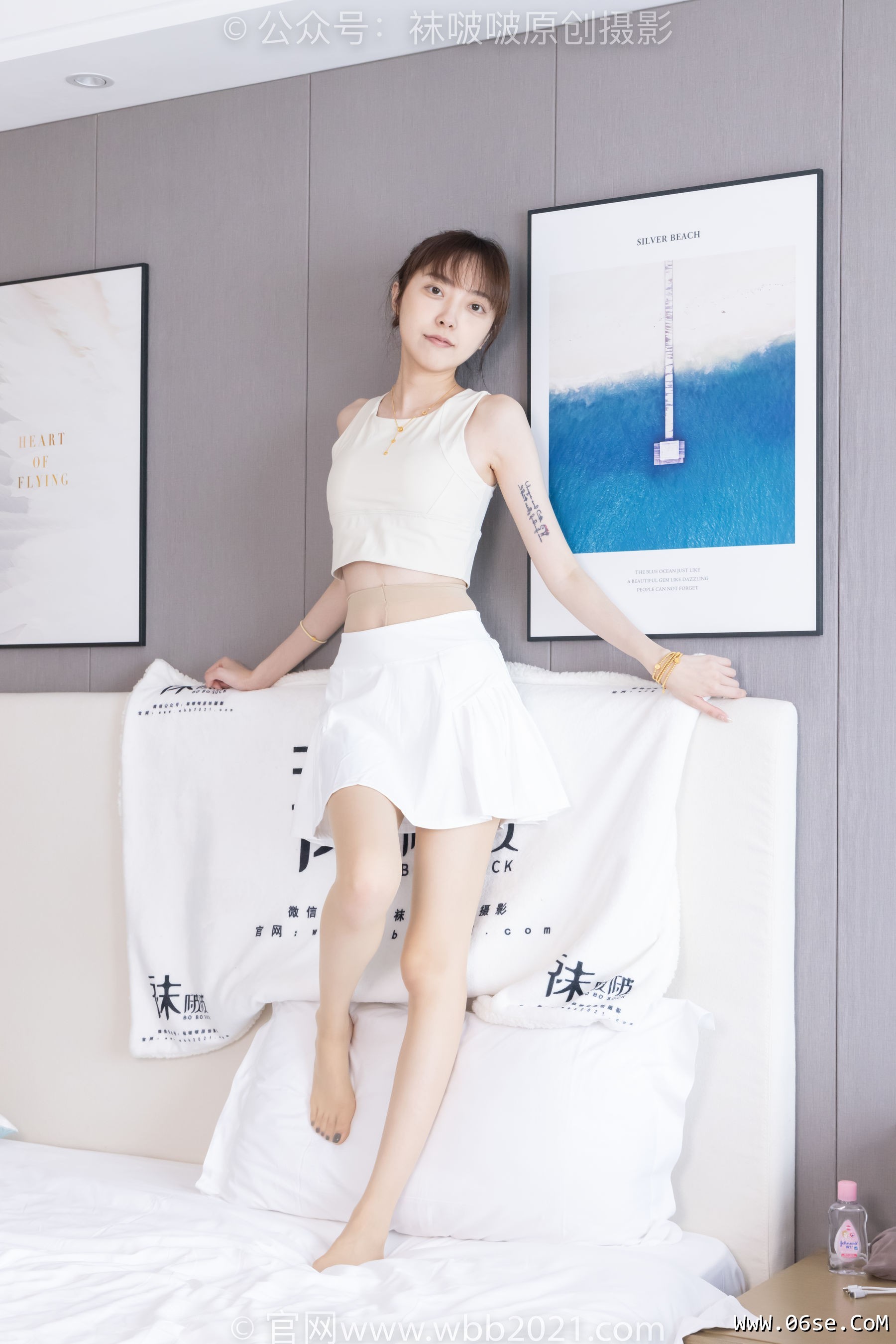 图片[139]-BoBoSocks袜啵啵 No.424 稚予 -运动鞋、白棉袜、肉丝、腰丝[140P]-六色网