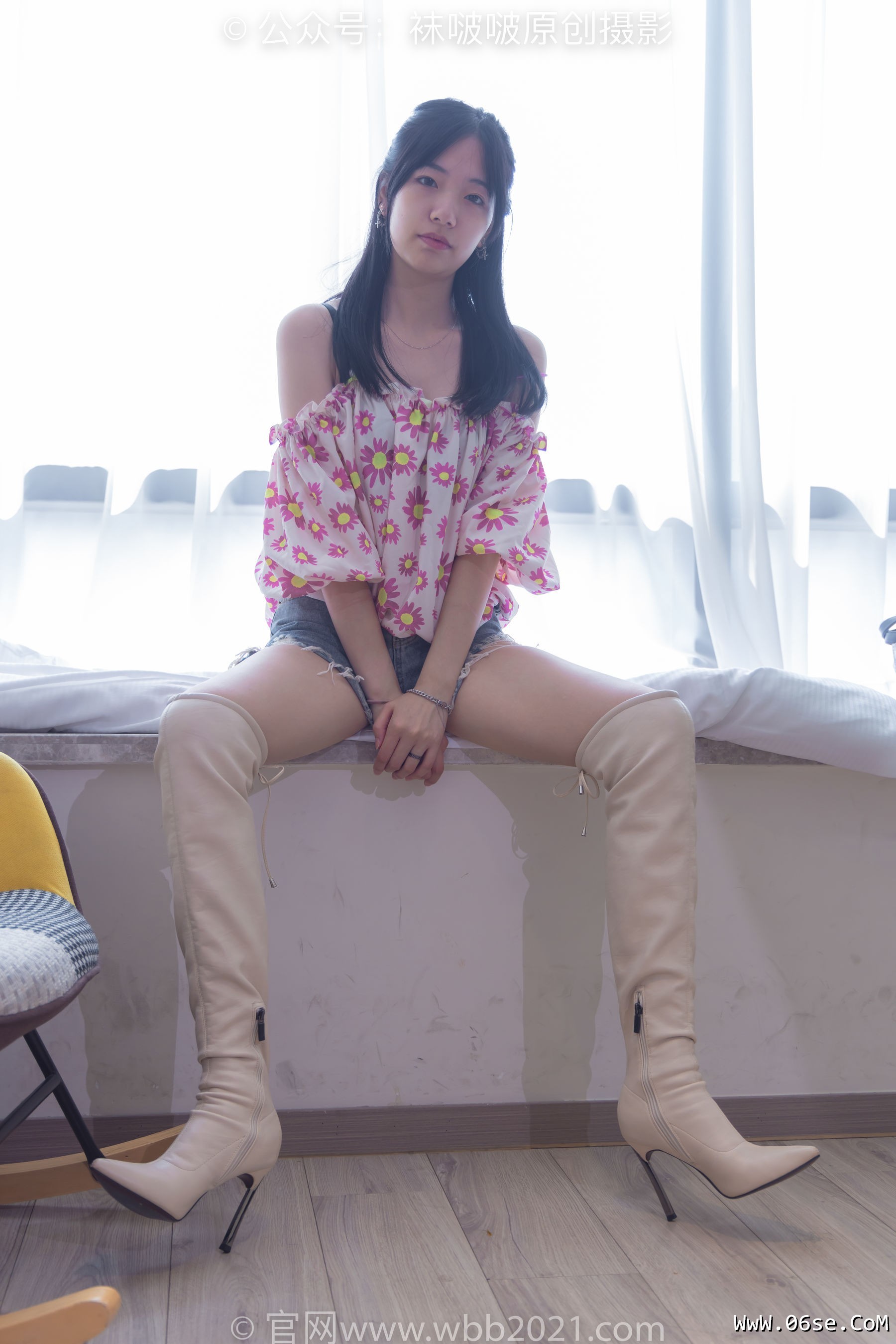 图片[84]-BoBoSocks袜啵啵 No.308 小甜豆 -长靴、白棉袜、裸足[170P]-六色网