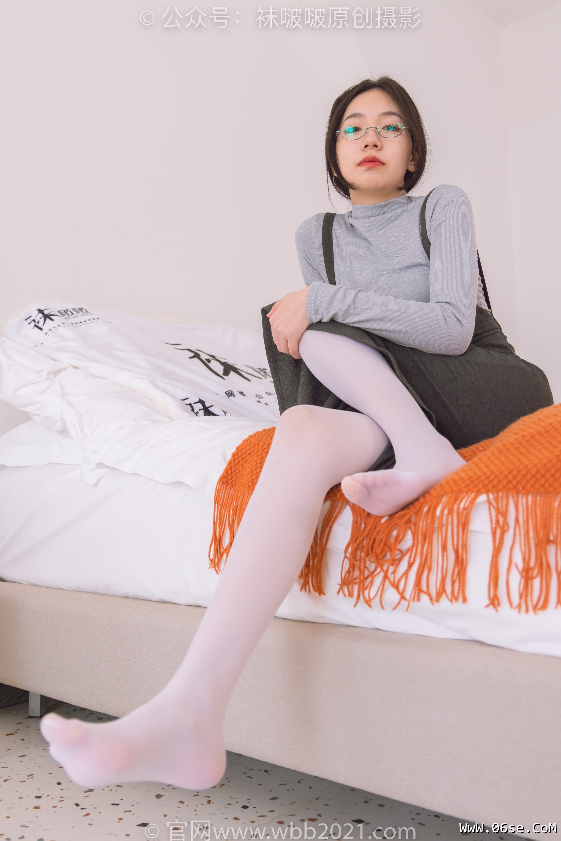 图片[46]-BoBoSocks袜啵啵 No.242 小甜豆-高跟鞋、厚白丝[140P]-六色网
