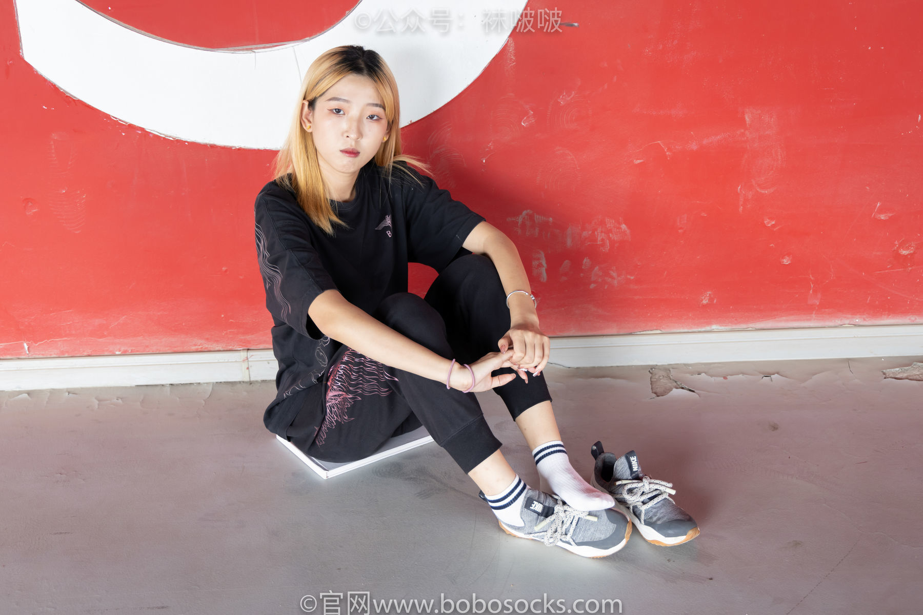 图片[34]-BoBoSocks袜啵啵 No.018 木木-运动鞋、白棉袜、裸足[136P]-六色网