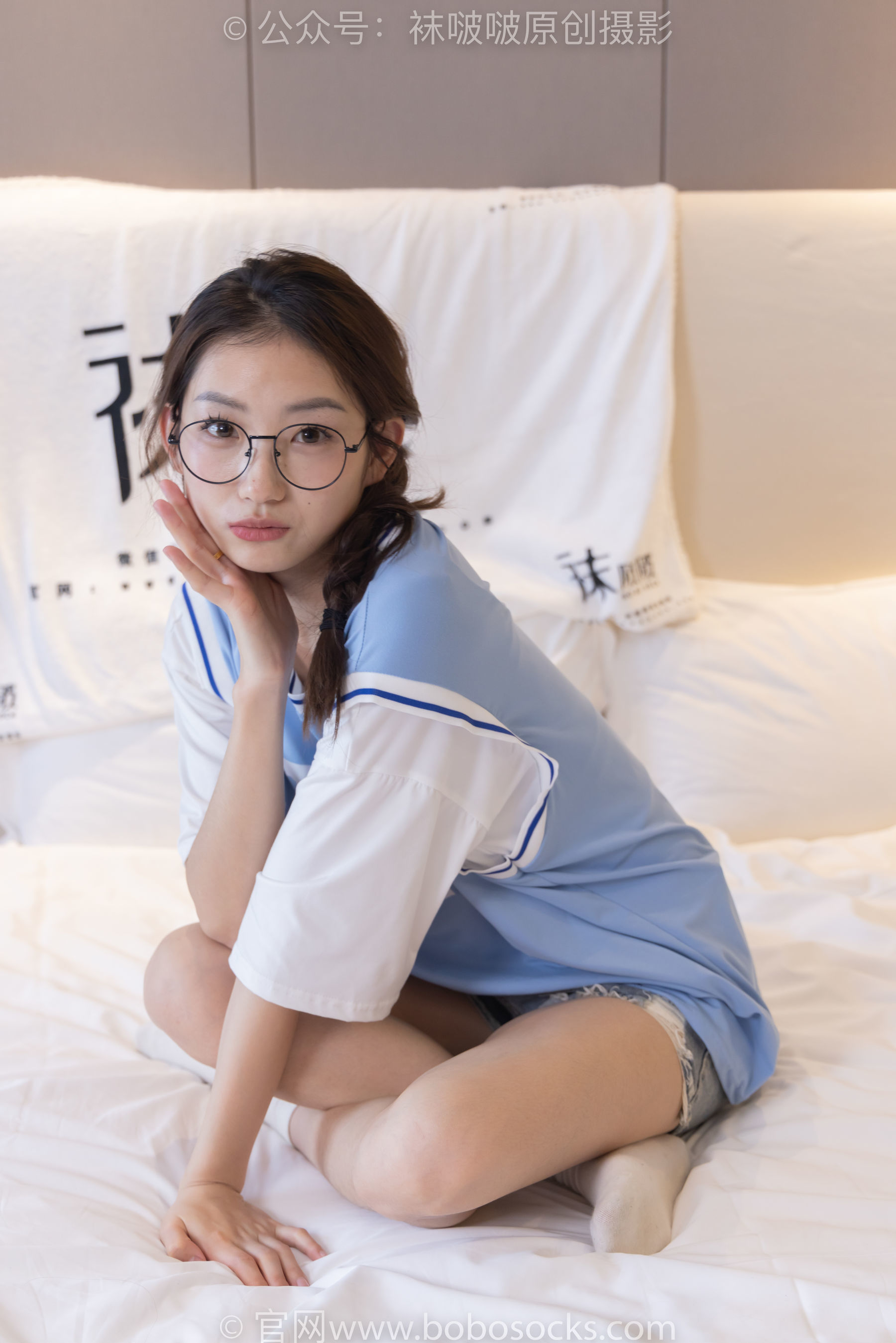 图片[31]-BoBoSocks袜啵啵 No.217 小沫-高跟鞋、皮鞋、短肉丝、自然穿脏白棉袜[150P]-六色网
