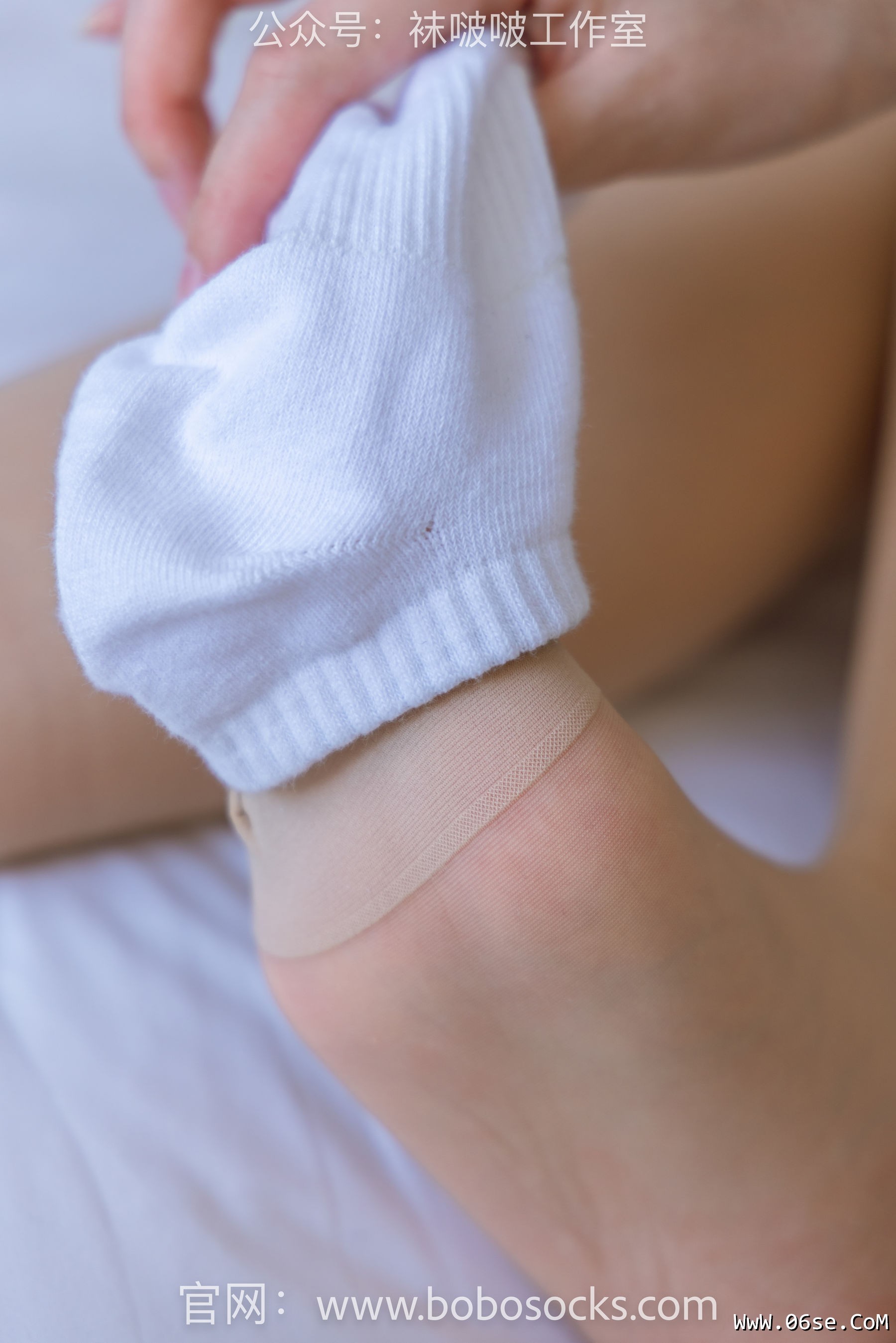图片[137]-BoBoSocks袜啵啵 No.123 小甜豆-板鞋、白棉袜、肉丝[140P]-六色网