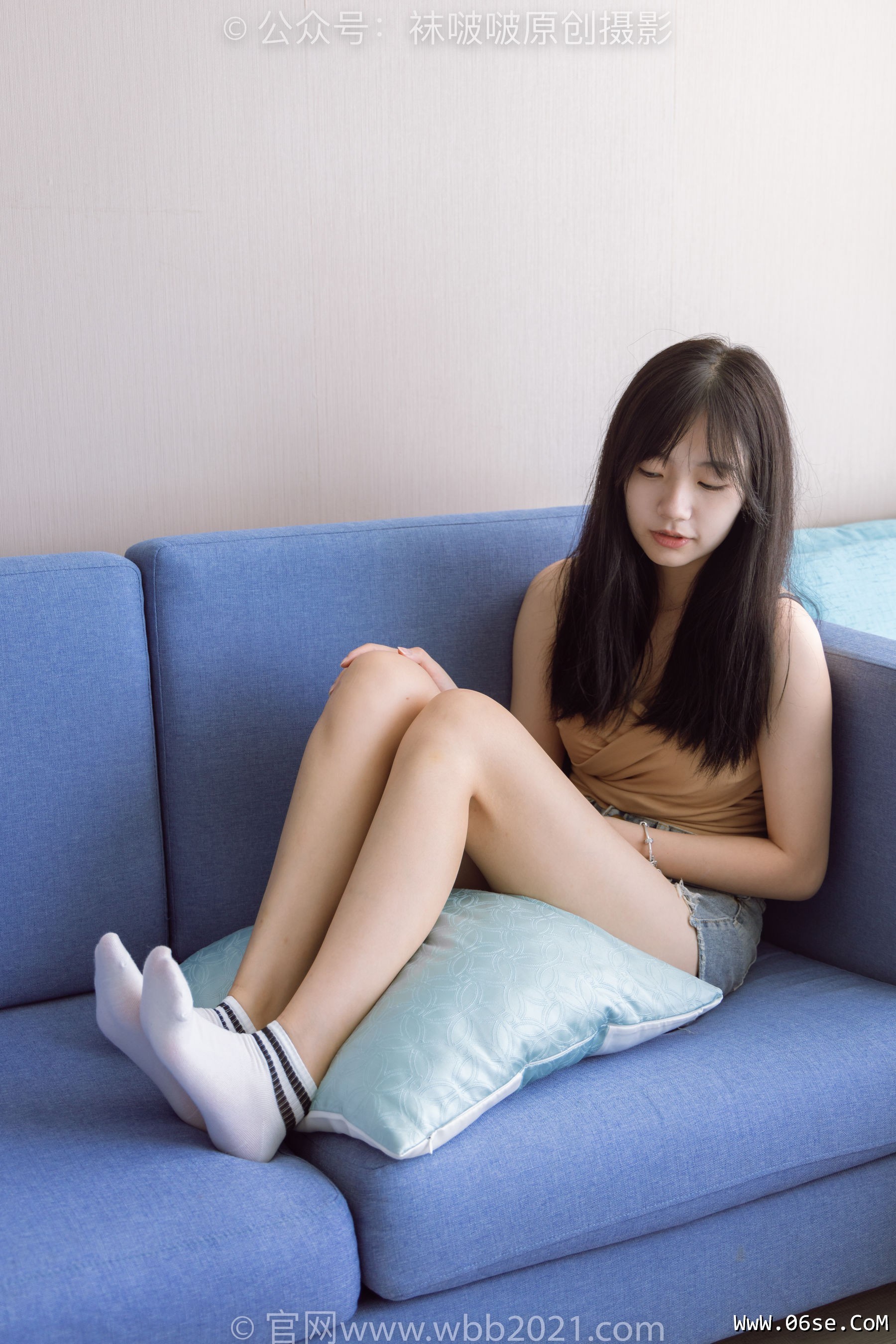 图片[179]-BoBoSocks袜啵啵 No.441 小甜豆 -高跟长靴、白棉袜、裸足[179P]-六色网