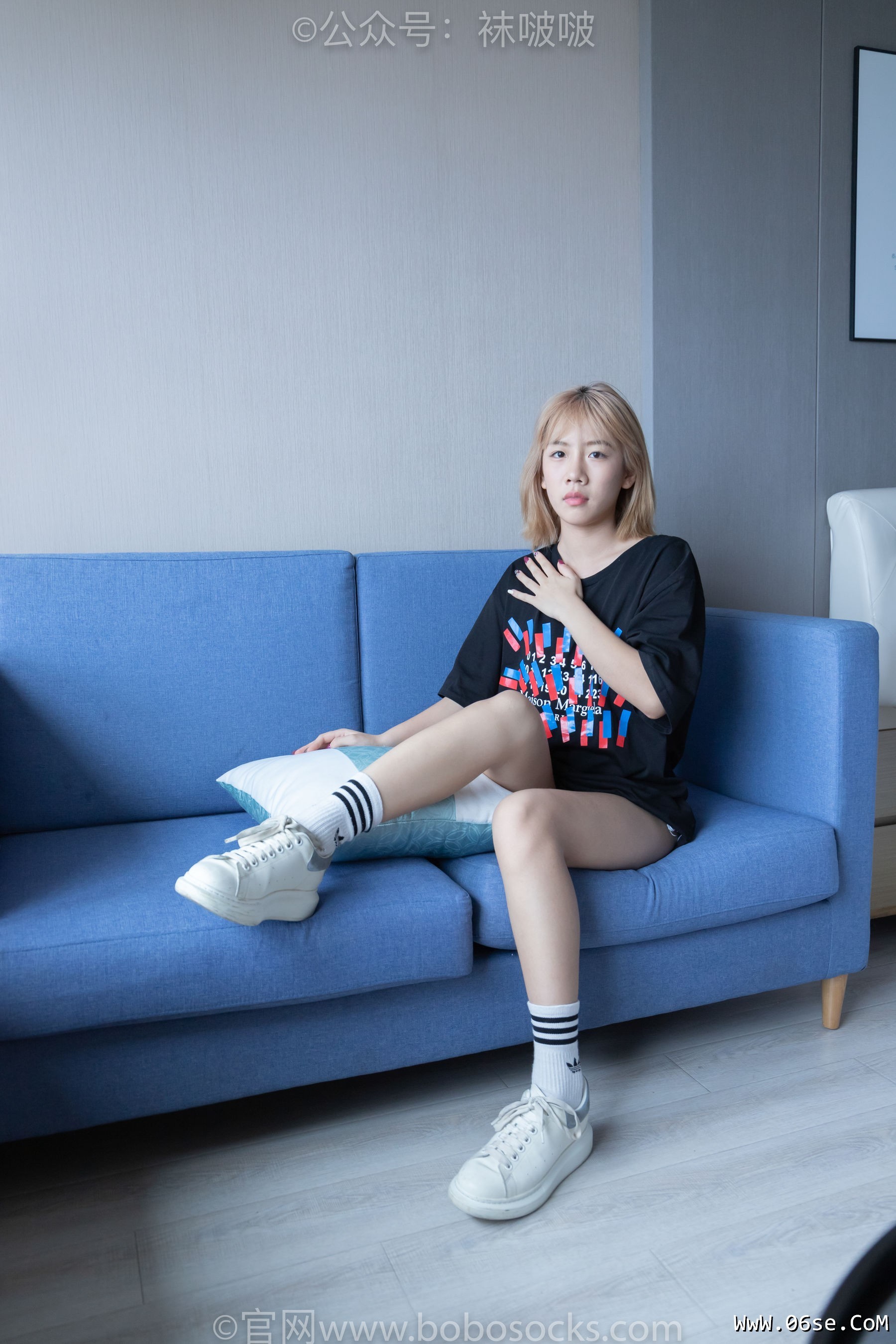 图片[20]-BoBoSocks袜啵啵 No.003 果冻-麦昆鞋、白色脏棉袜[133P]-六色网