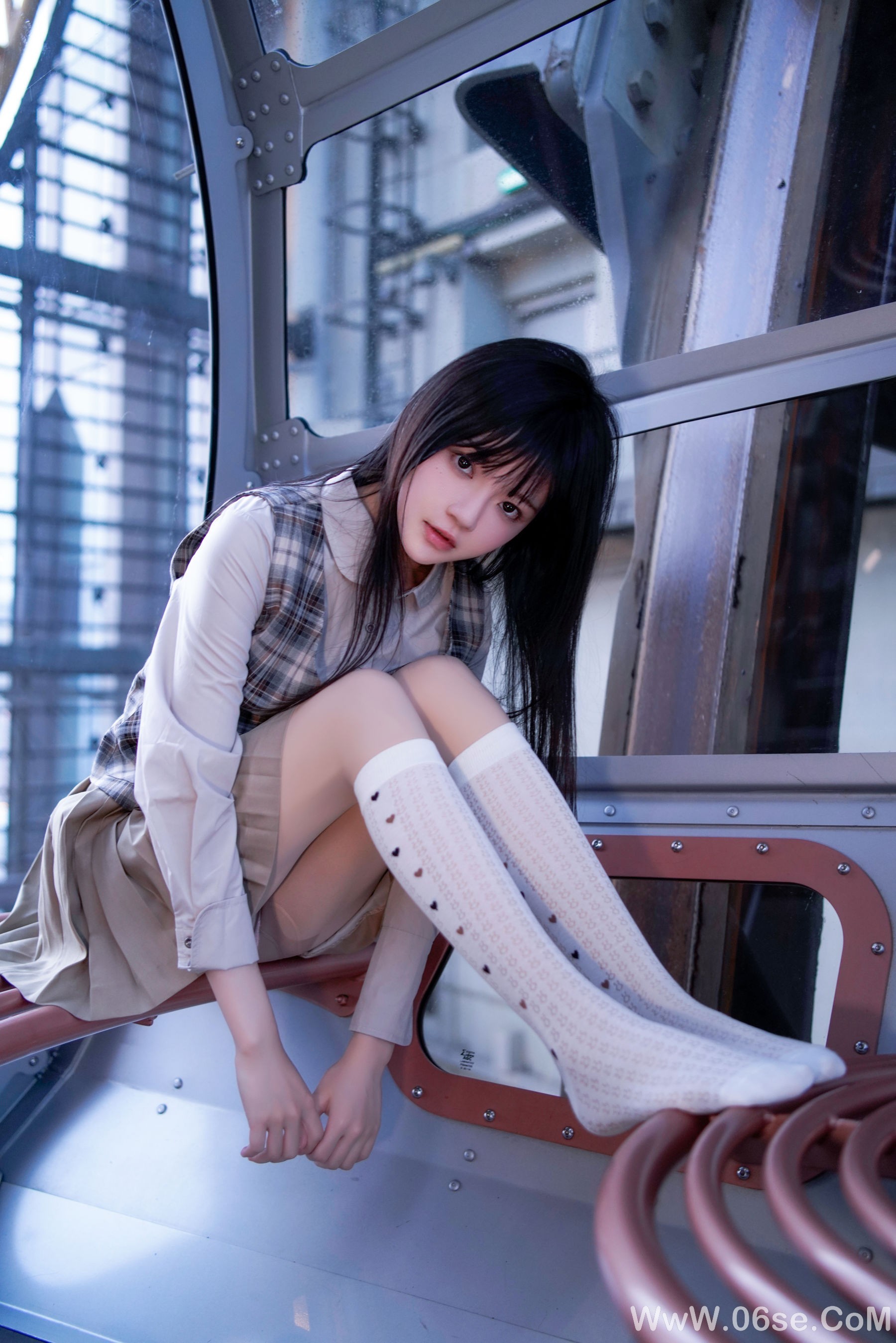 图片[6]-桜桃喵 – 制服摩天轮[27P]-六色网