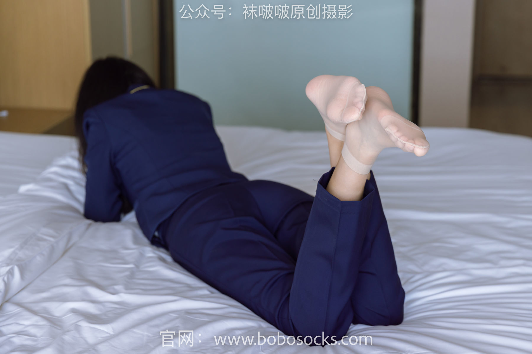 图片[22]-BoBoSocks袜啵啵 No.139 小甜豆-高跟鞋、短肉丝、空姐制服[140P]-六色网