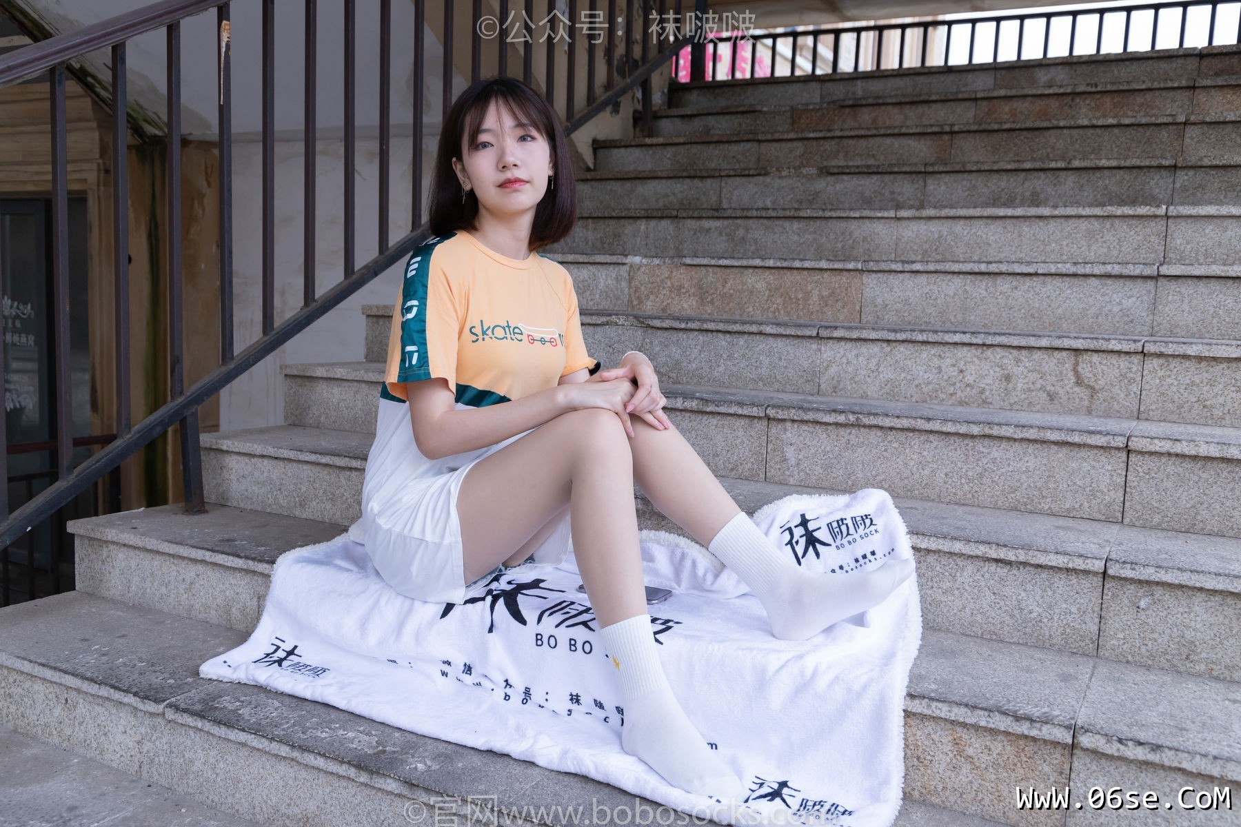 图片[47]-BoBoSocks袜啵啵 No.069 小甜豆-vans板鞋、白棉袜、肉丝[135P]-六色网