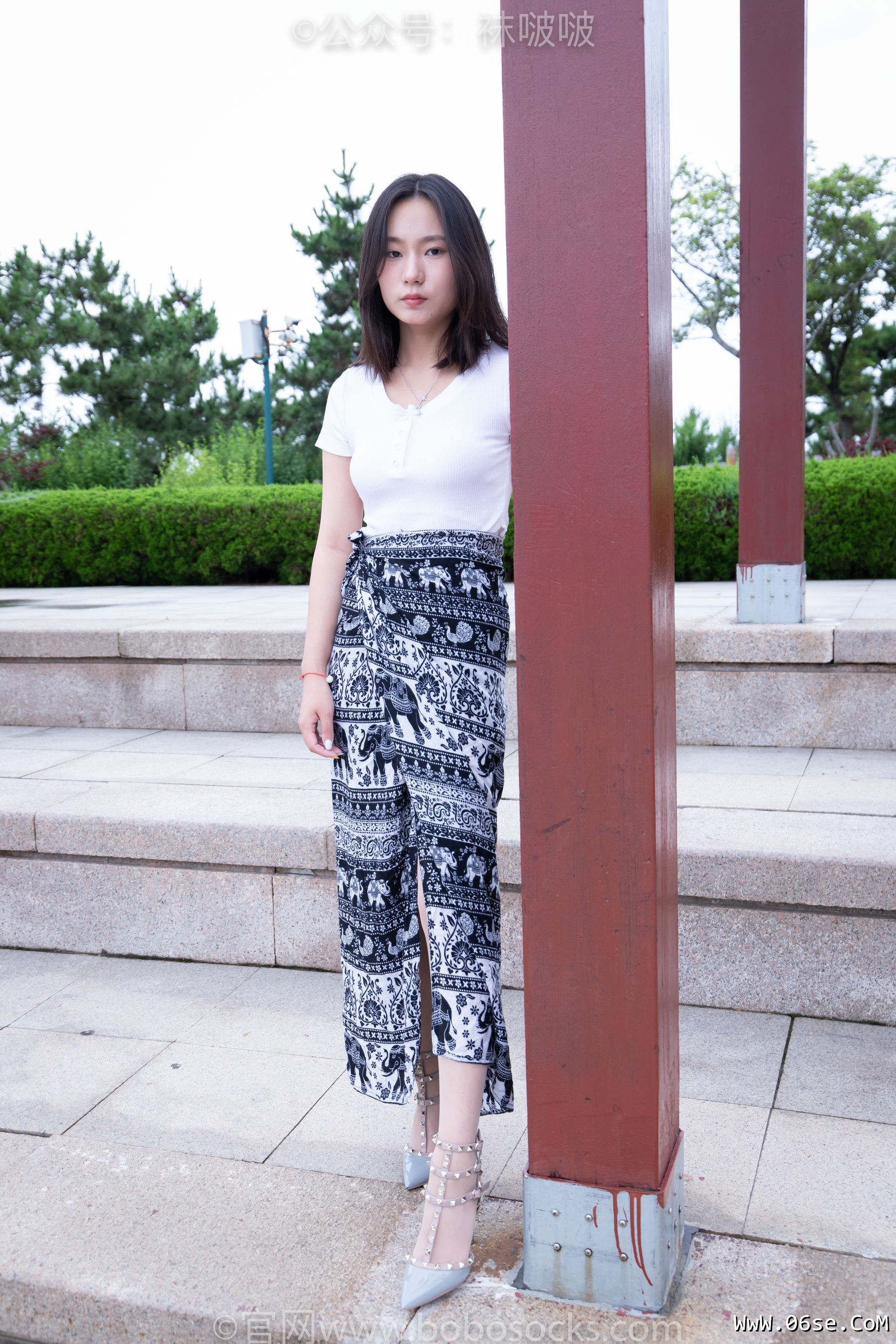 图片[3]-BoBoSocks袜啵啵 No.014 思思-华伦天奴高跟鞋、肉丝[140P]-六色网