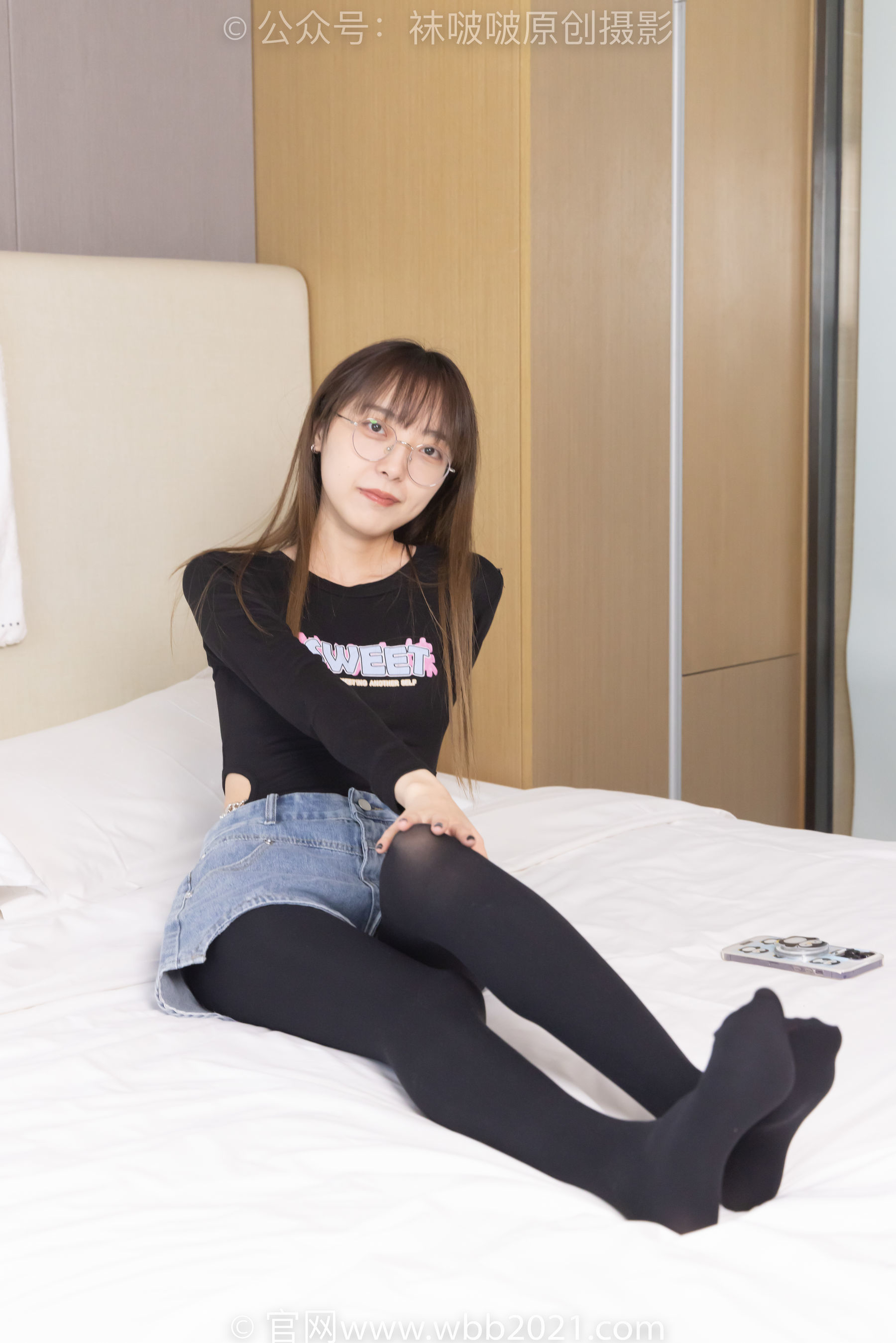 图片[128]-BoBoSocks袜啵啵 No.321 稚予 -高跟鞋、厚黑丝[150P]-六色网