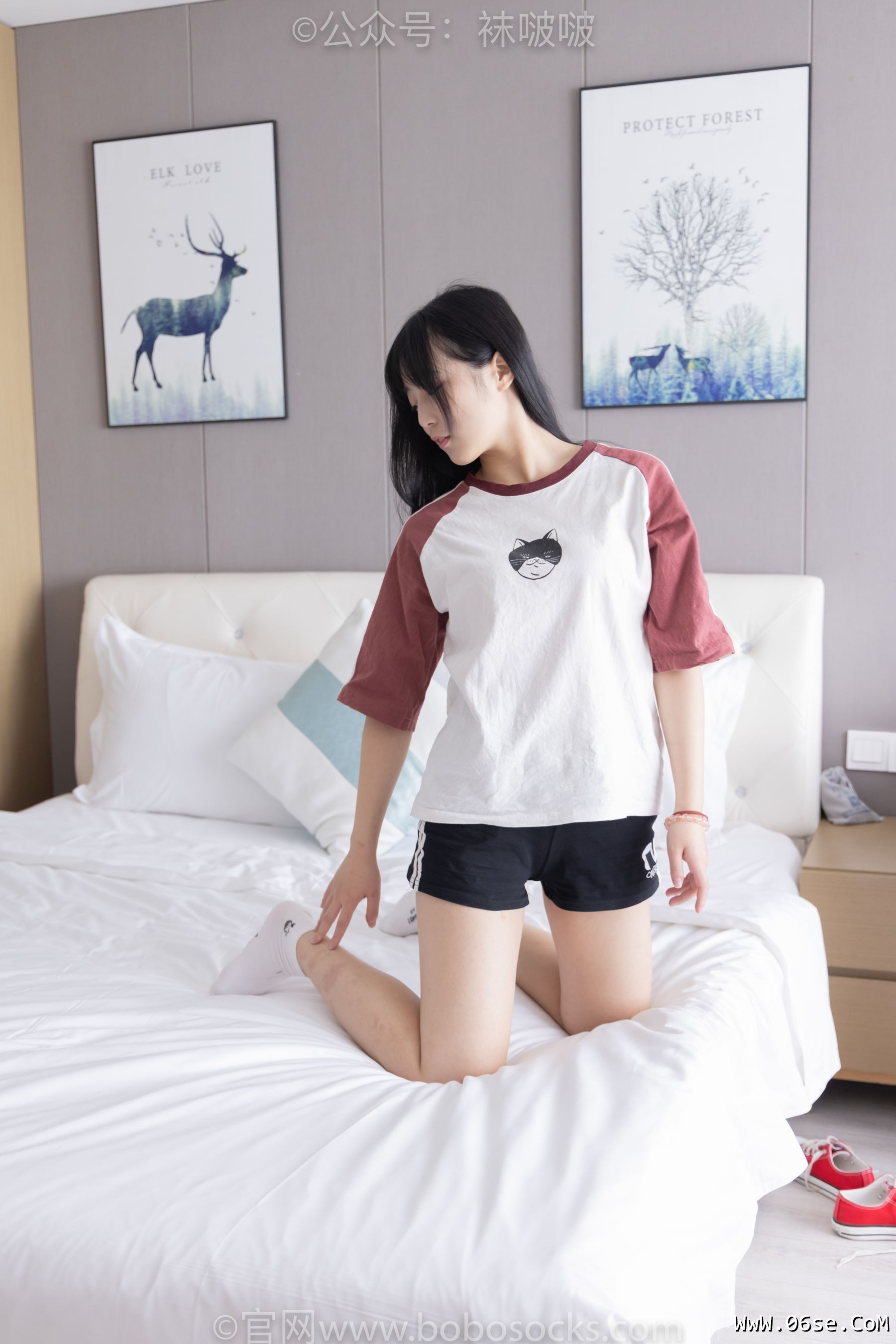 图片[80]-BoBoSocks袜啵啵 No.036 菠萝-帆布鞋、白棉袜、裸足[138P]-六色网