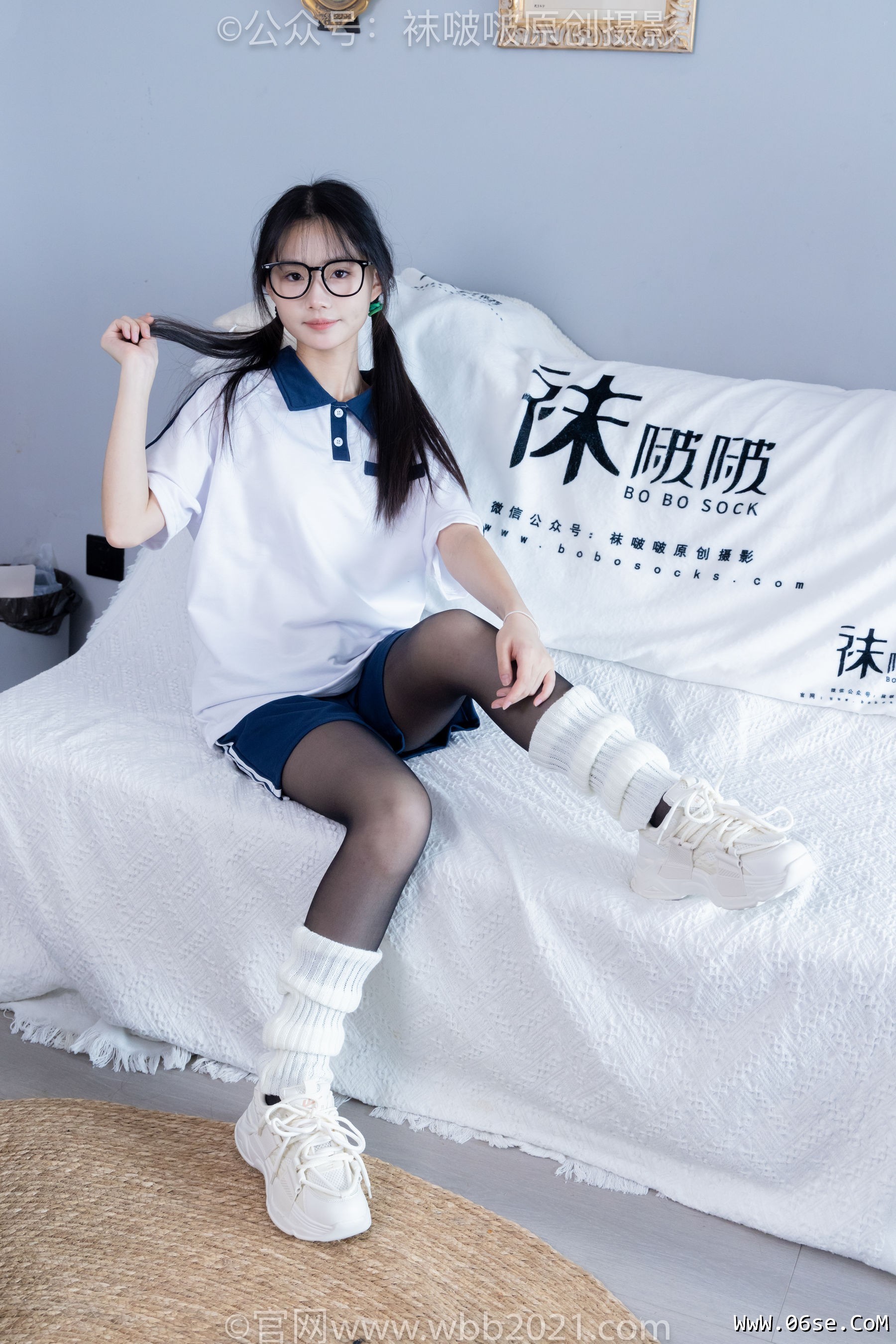 图片[80]-BoBoSocks袜啵啵 No.335 甜甜圈 -校服、运动鞋、薄黑丝、袜套[154P]-六色网
