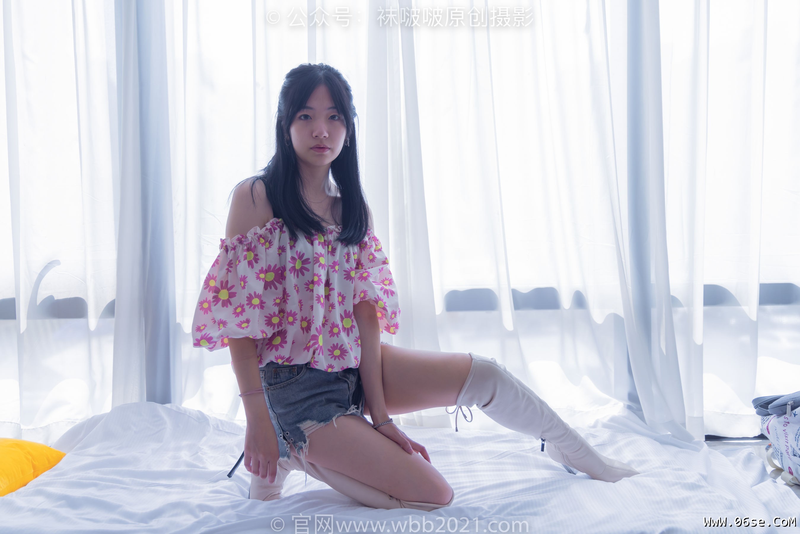 图片[101]-BoBoSocks袜啵啵 No.308 小甜豆 -长靴、白棉袜、裸足[170P]-六色网