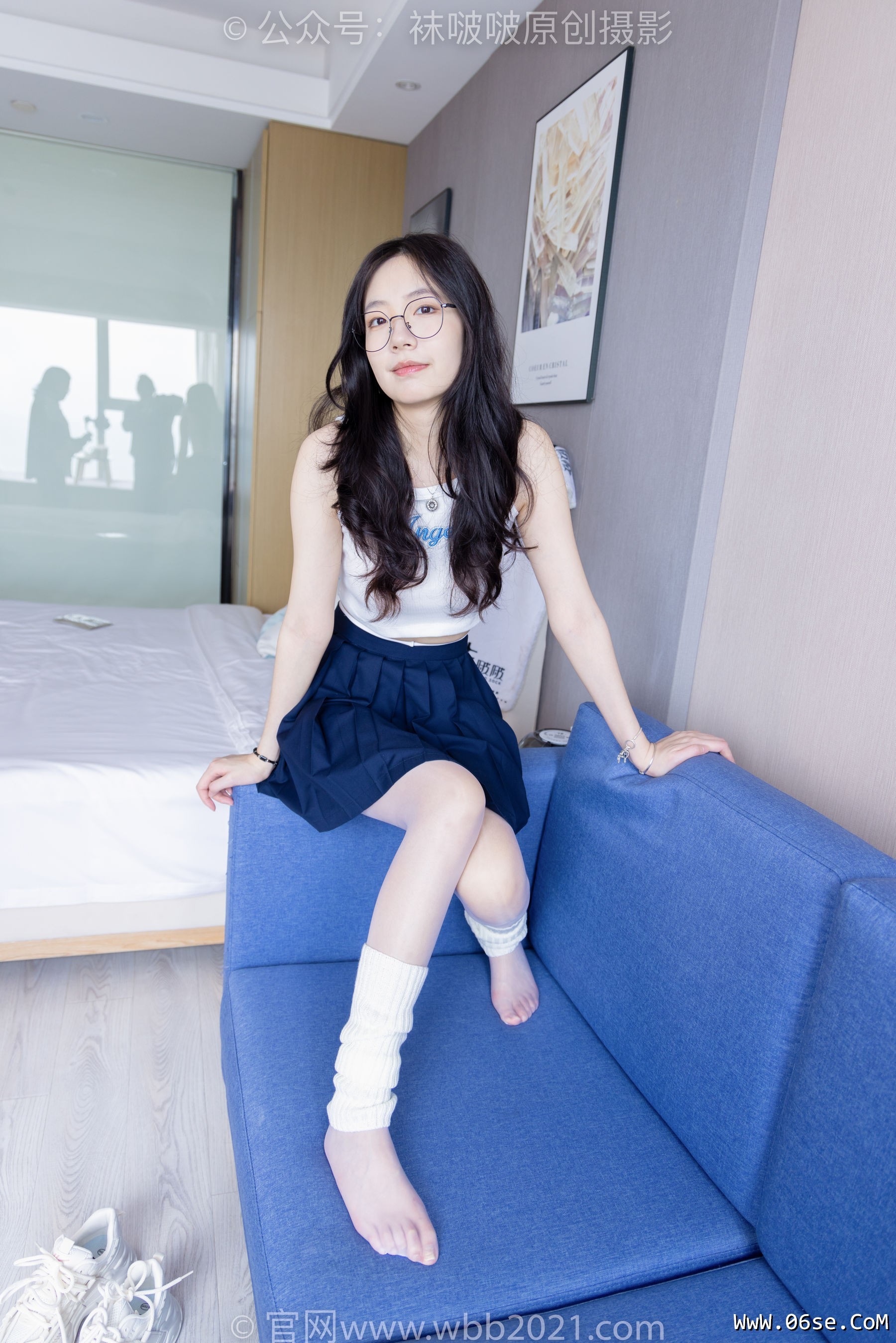图片[67]-BoBoSocks袜啵啵 No.305 小甜豆 -运动鞋、人字拖、袜套、油亮白丝[140P]-六色网