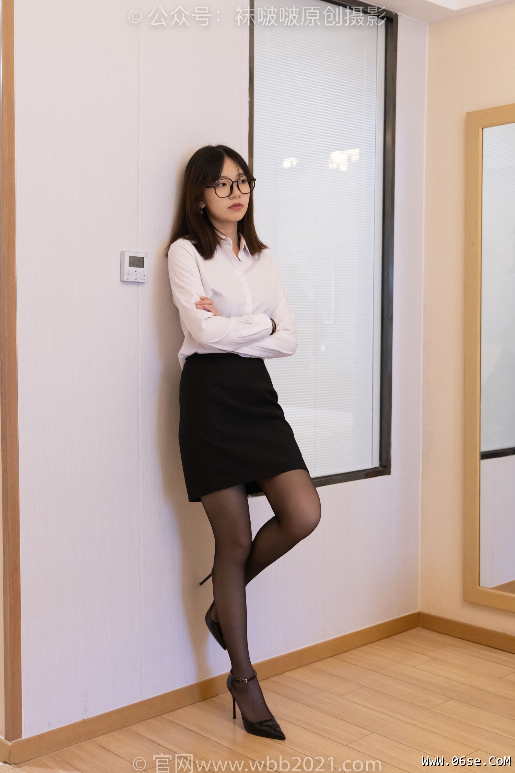 图片[44]-BoBoSocks袜啵啵 No.244 小甜豆 -高跟鞋、黑丝、ol制服[134P]-六色网