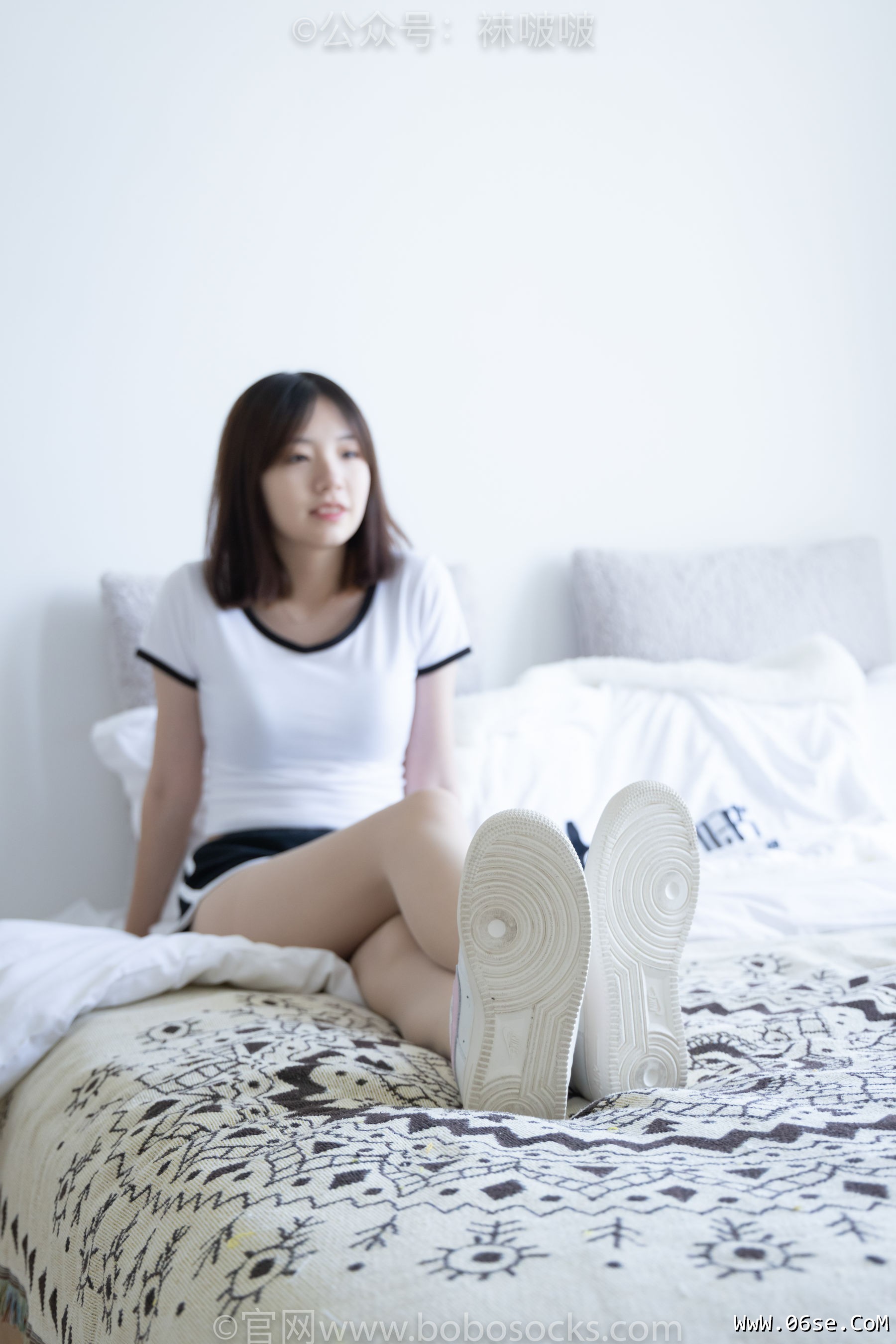 图片[16]-BoBoSocks袜啵啵 No.026 小甜豆-体操服、空军一号、白棉袜、肉丝[149P]-六色网