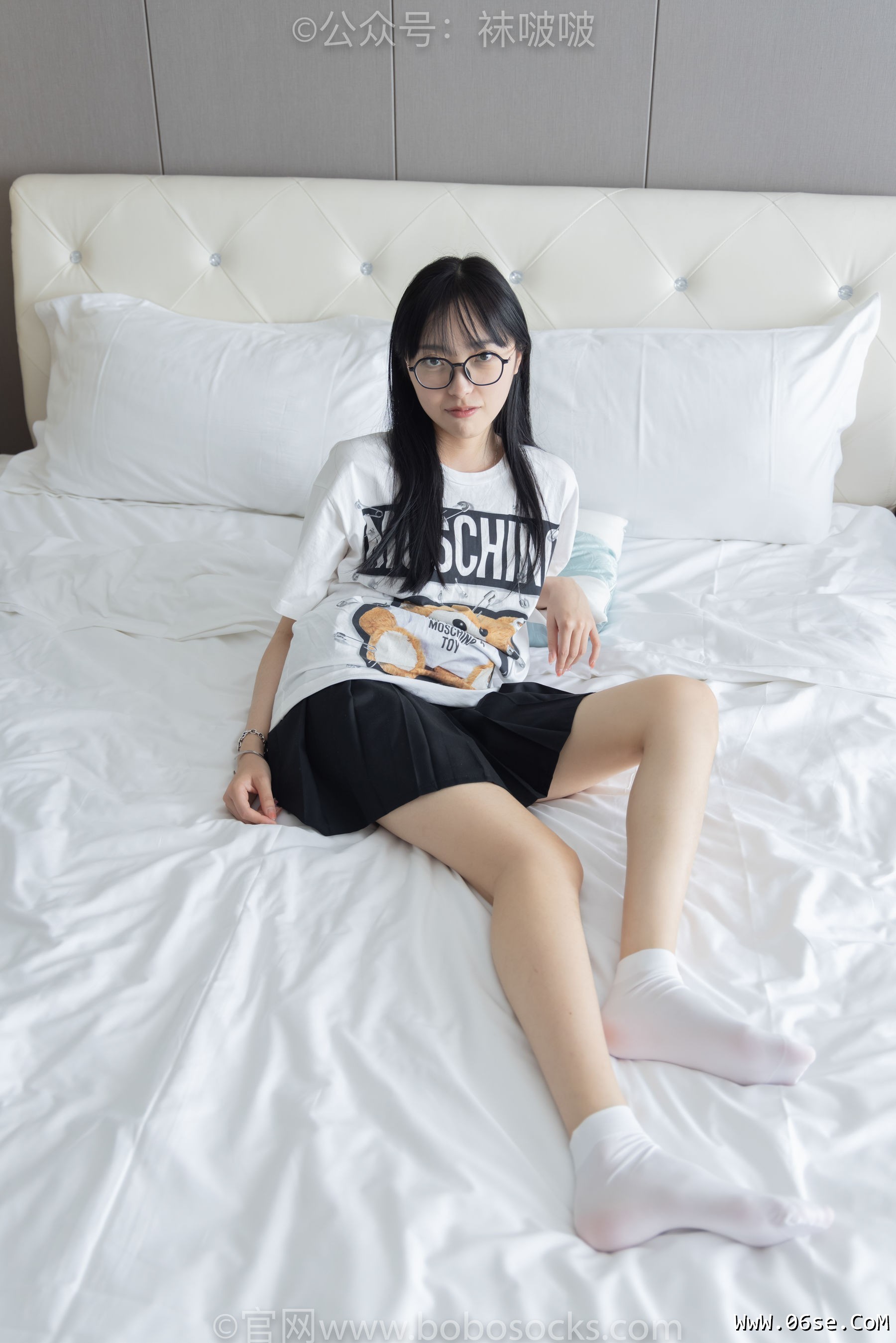 图片[108]-BoBoSocks袜啵啵 No.033 稚予-贝壳头、天鹅绒黑袜、天鹅绒白袜[154P]-六色网