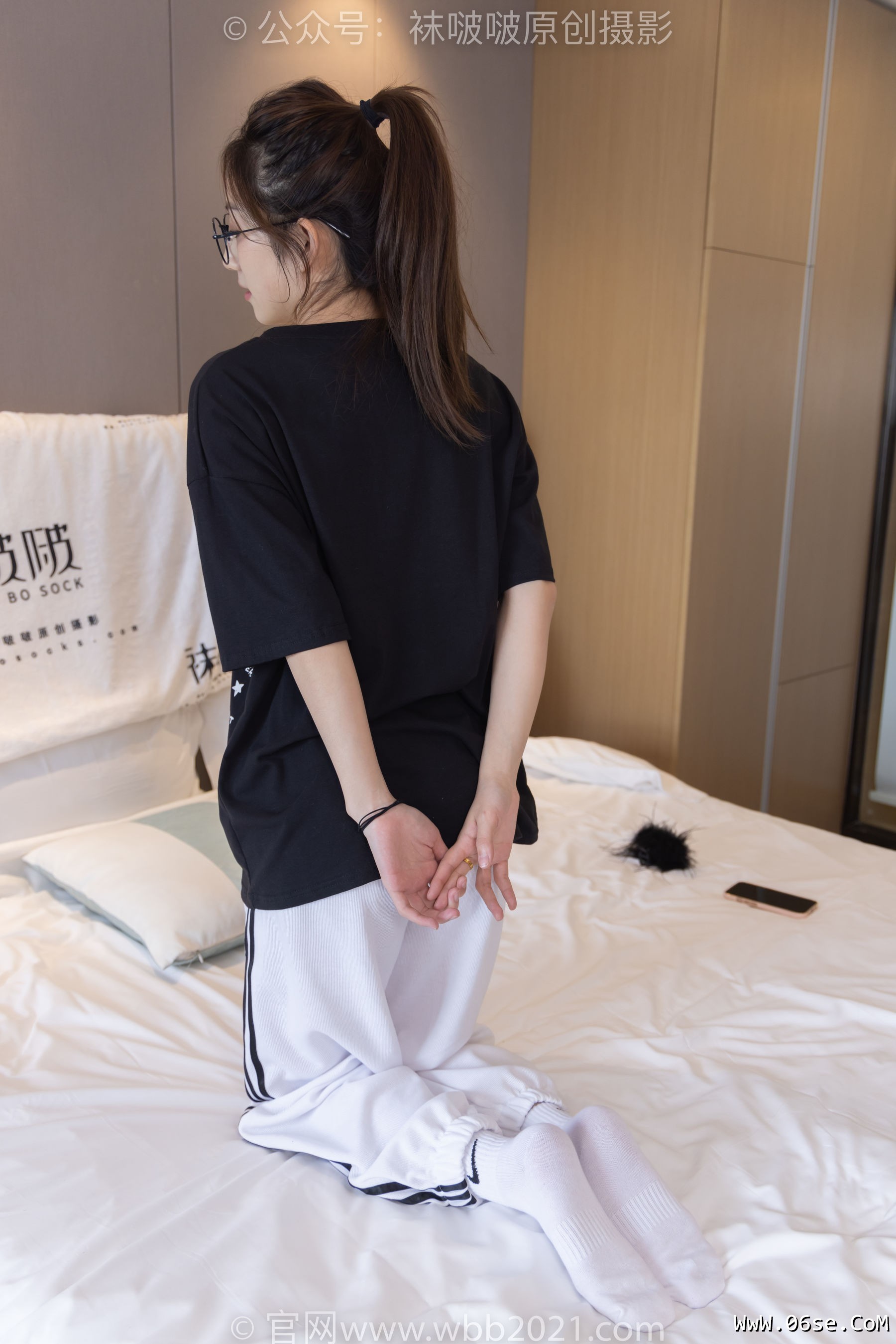 图片[102]-BoBoSocks袜啵啵 No.382 小沫 -板鞋、白棉袜[143P]-六色网