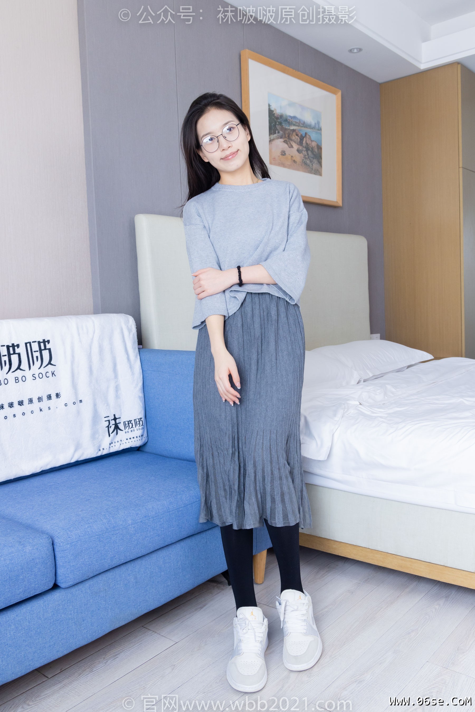 图片[130]-BoBoSocks袜啵啵 No.358 芝士 -平底鞋、板鞋、肉丝、厚黑丝[150P]-六色网