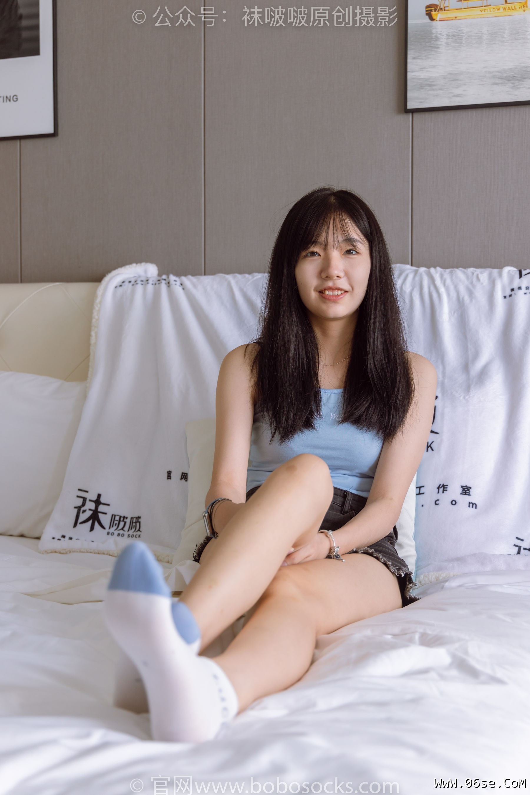 图片[4]-BoBoSocks袜啵啵 No.174 小甜豆-高跟长靴、白棉袜、裸足[178P]-六色网