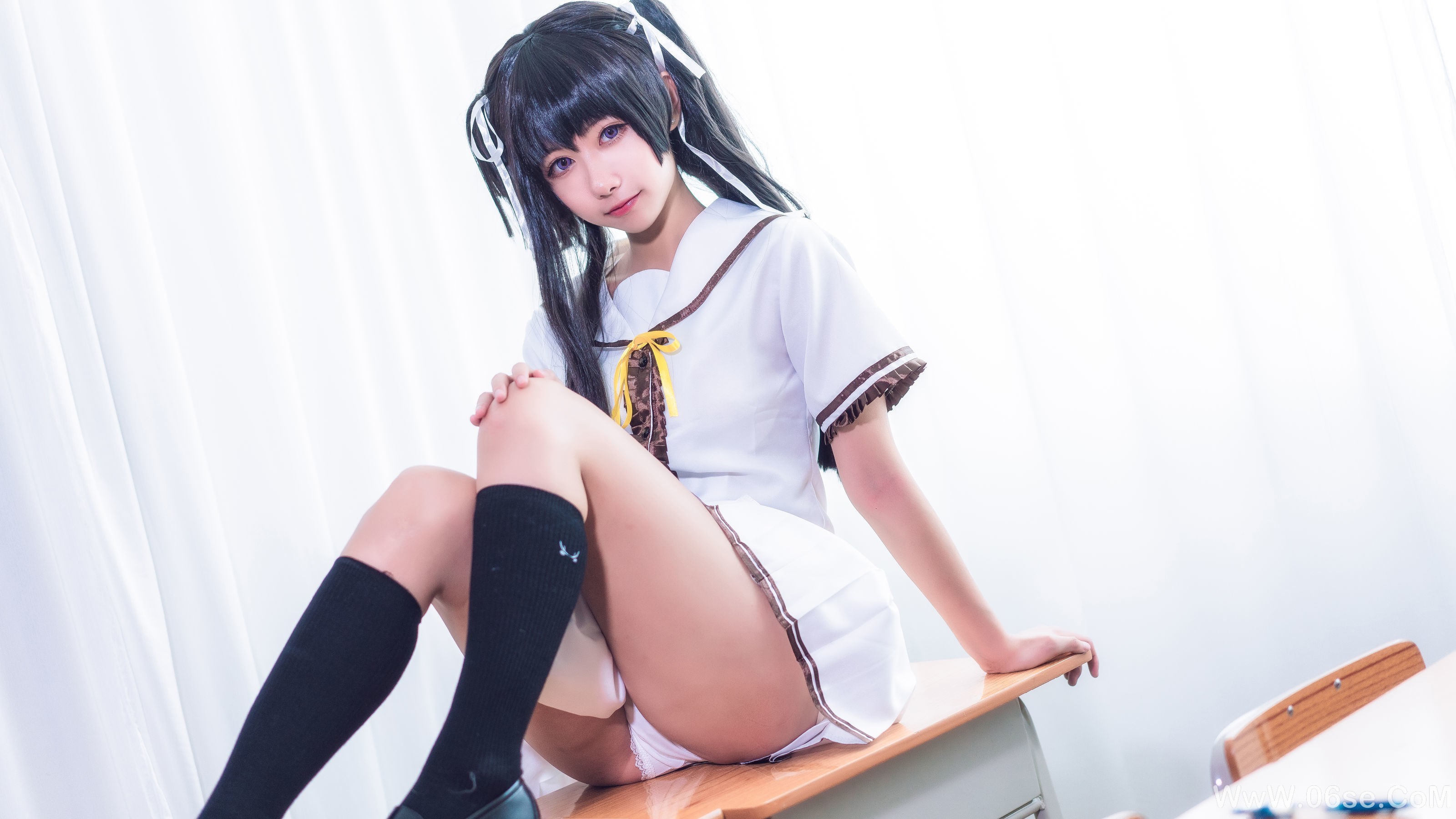 图片[20]-微博妹子Momoko葵葵 铃白[21P]-六色网
