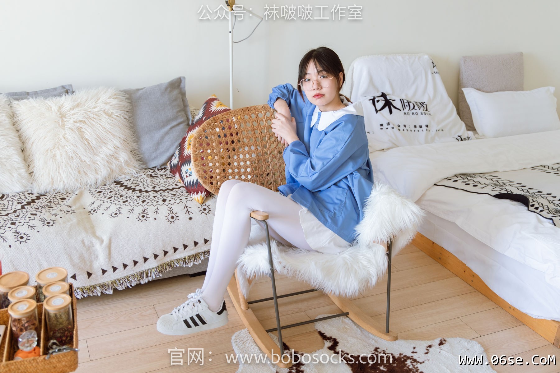 图片[19]-BoBoSocks袜啵啵 No.093 小甜豆-贝壳头、厚白丝[132P]-六色网