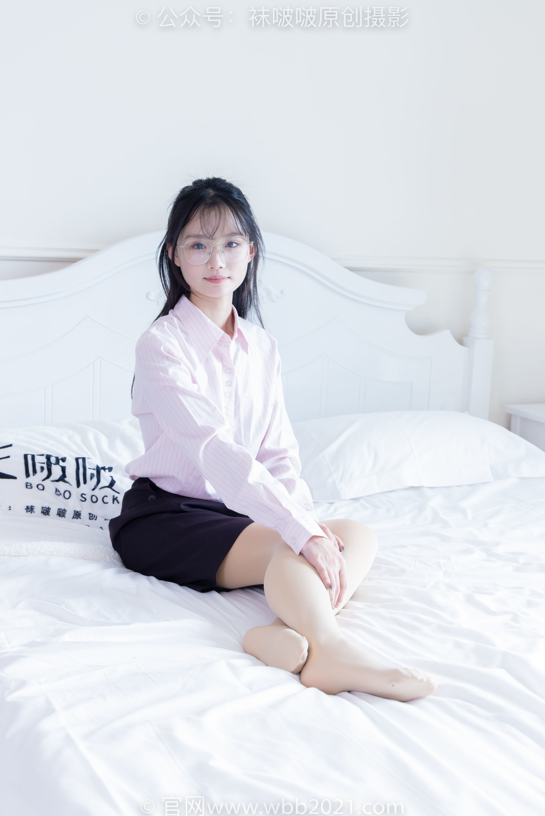 图片[183]-BoBoSocks袜啵啵 No.362 甜甜圈 -两双皮鞋、厚肉丝、厚黑丝、ol制服[230P]-六色网