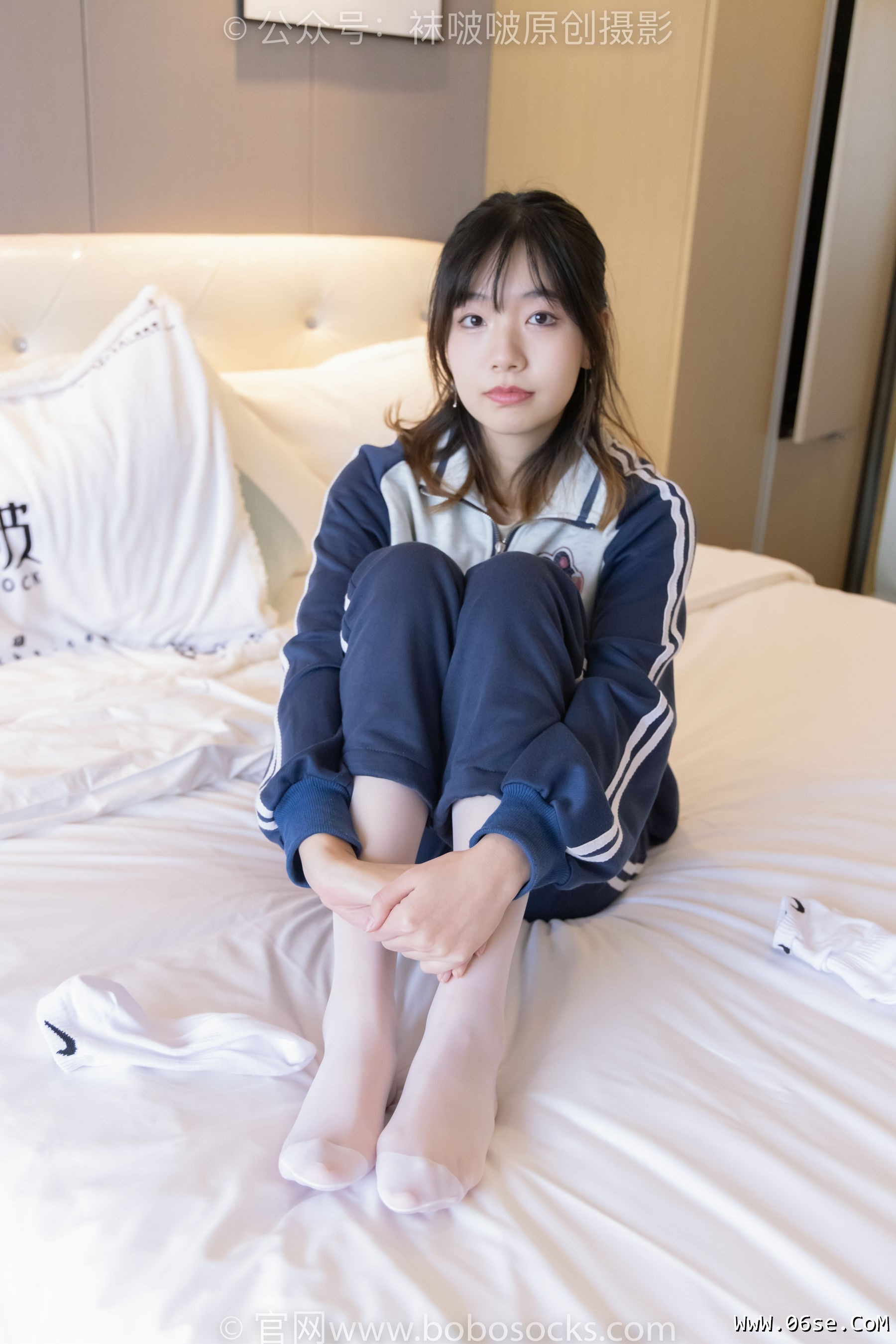 图片[6]-BoBoSocks袜啵啵 No.226 小甜豆-运动鞋、白棉袜、白丝[140P]-六色网