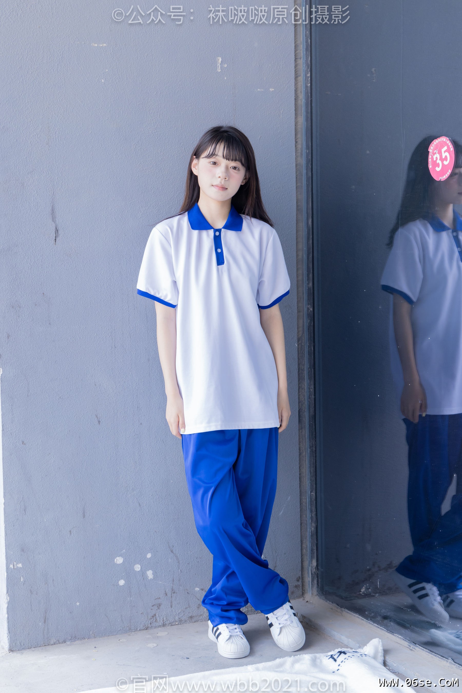 图片[96]-BoBoSocks袜啵啵 No.393 糯米 -板鞋、白棉袜、裸足、校服[150P]-六色网